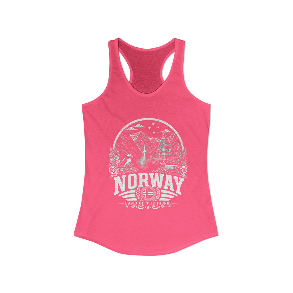 Norway Land of Fjords Women's Tank Top