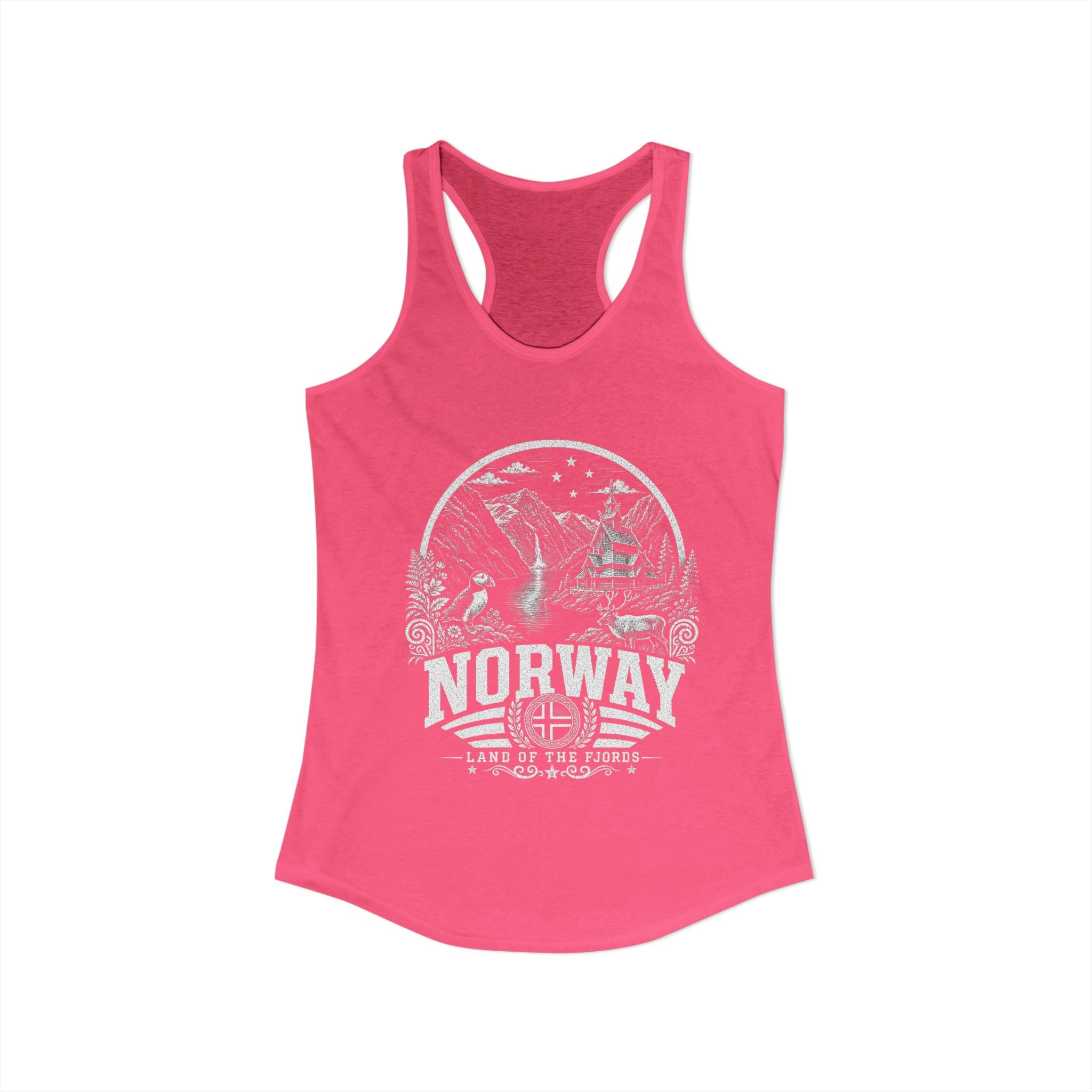 Norway Land of Fjords Women's Tank Top