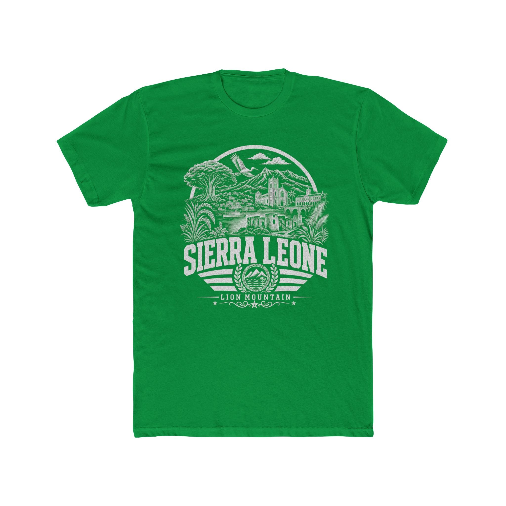 Sierra Leone Lion Mountain Men's Tee