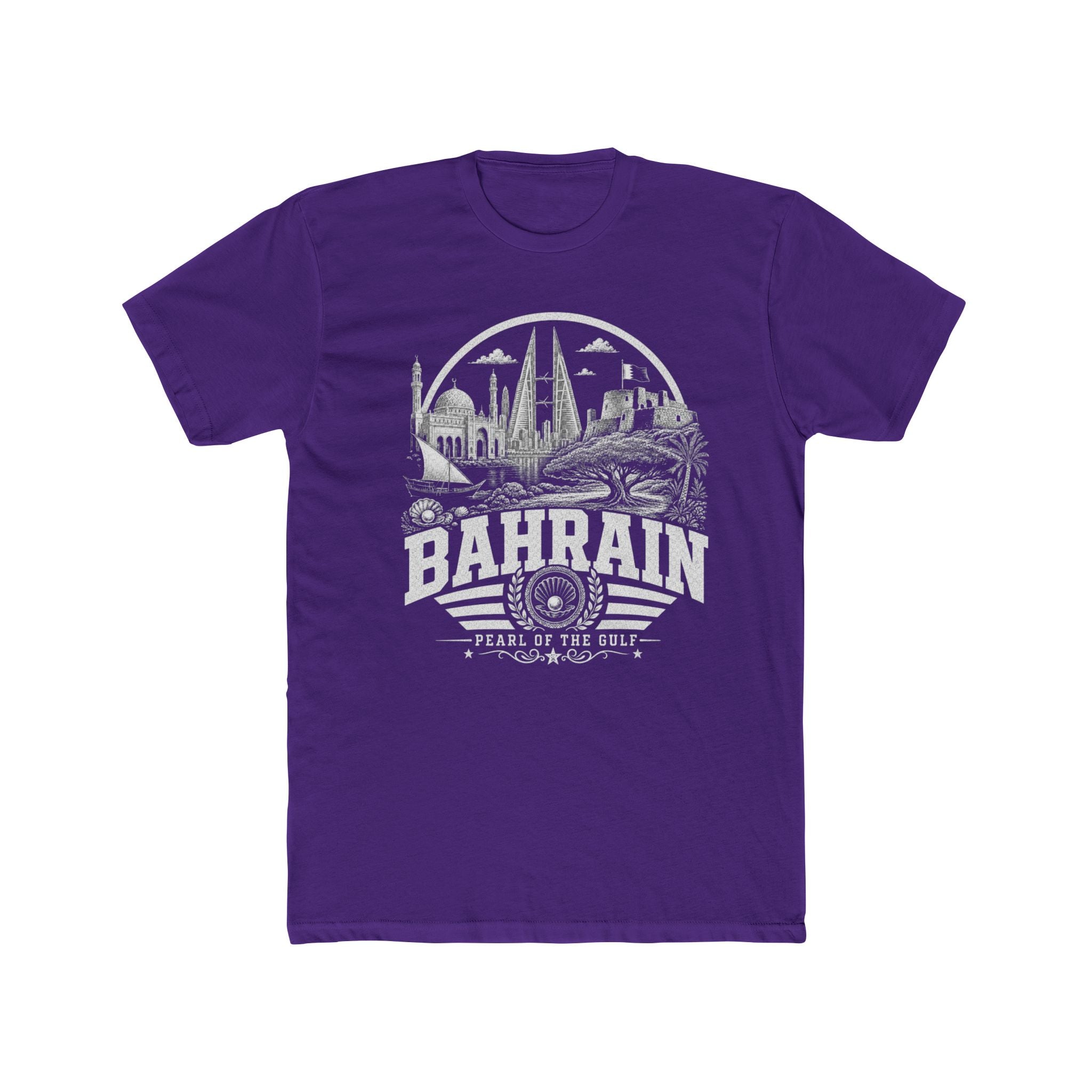 Camiseta Masculina Bahrain Pérola do Golfo