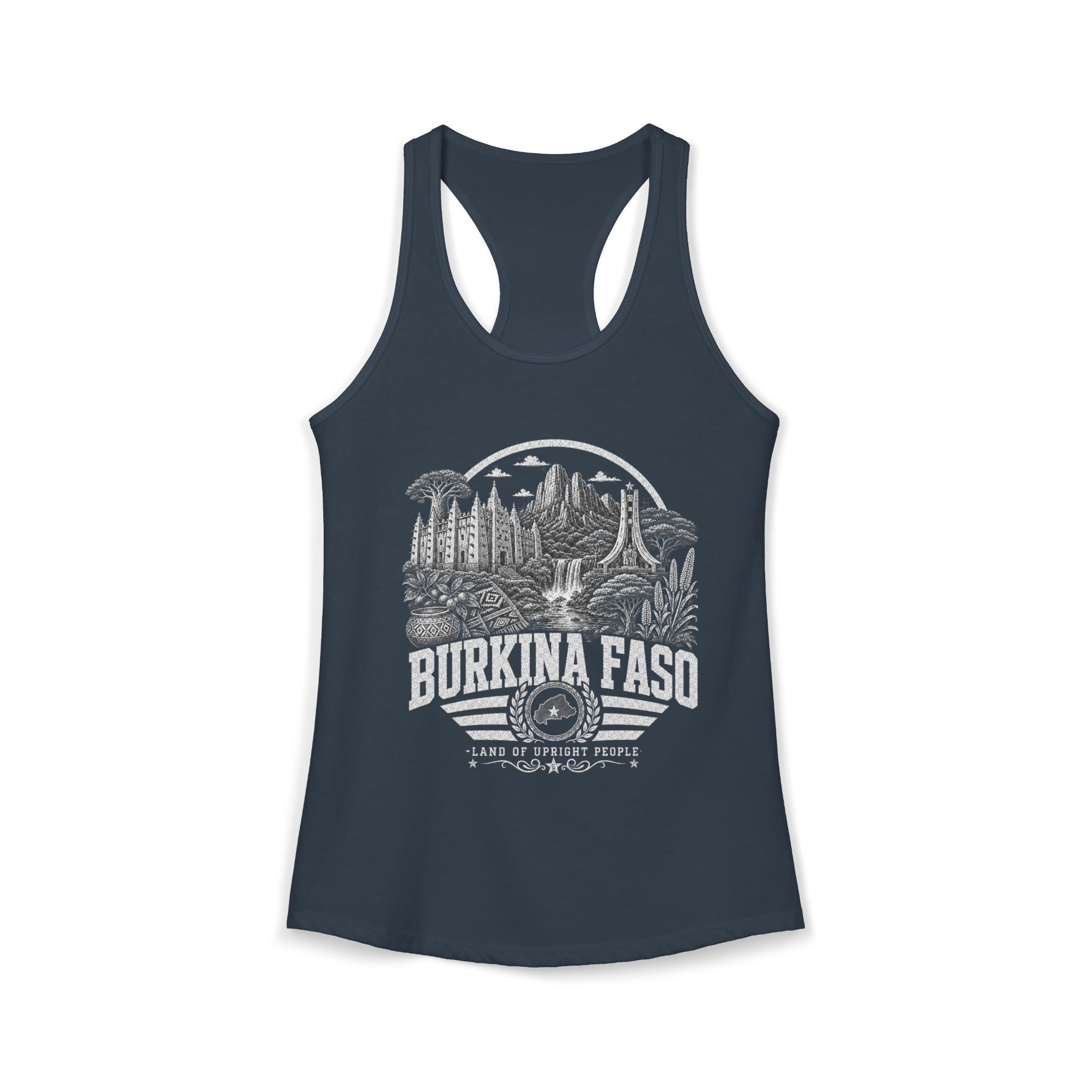 Burkina Faso Land of Upright People Women's Tank Top