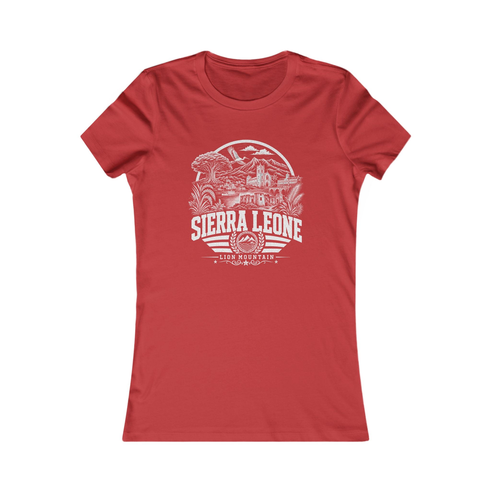 Sierra Leone Lion Mountain Women's Tee