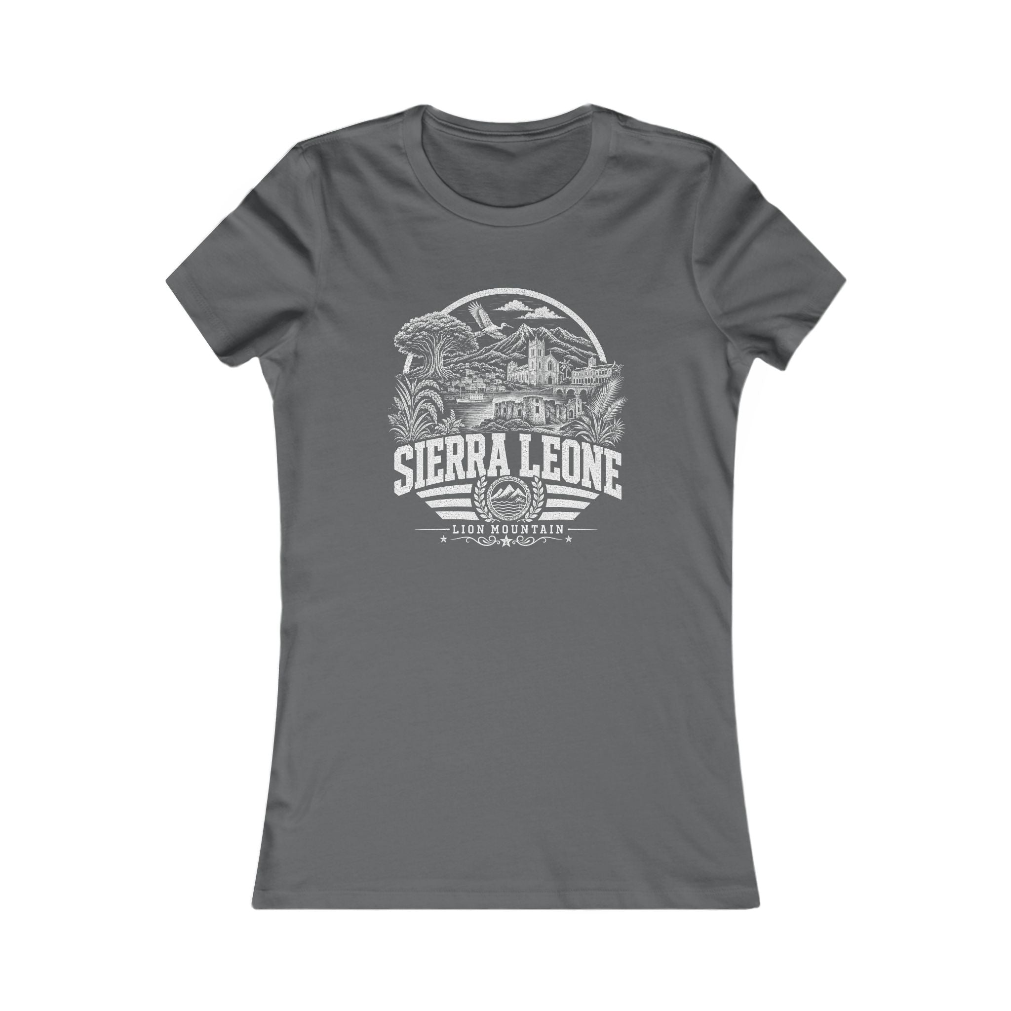 Sierra Leone Lion Mountain Women's Tee