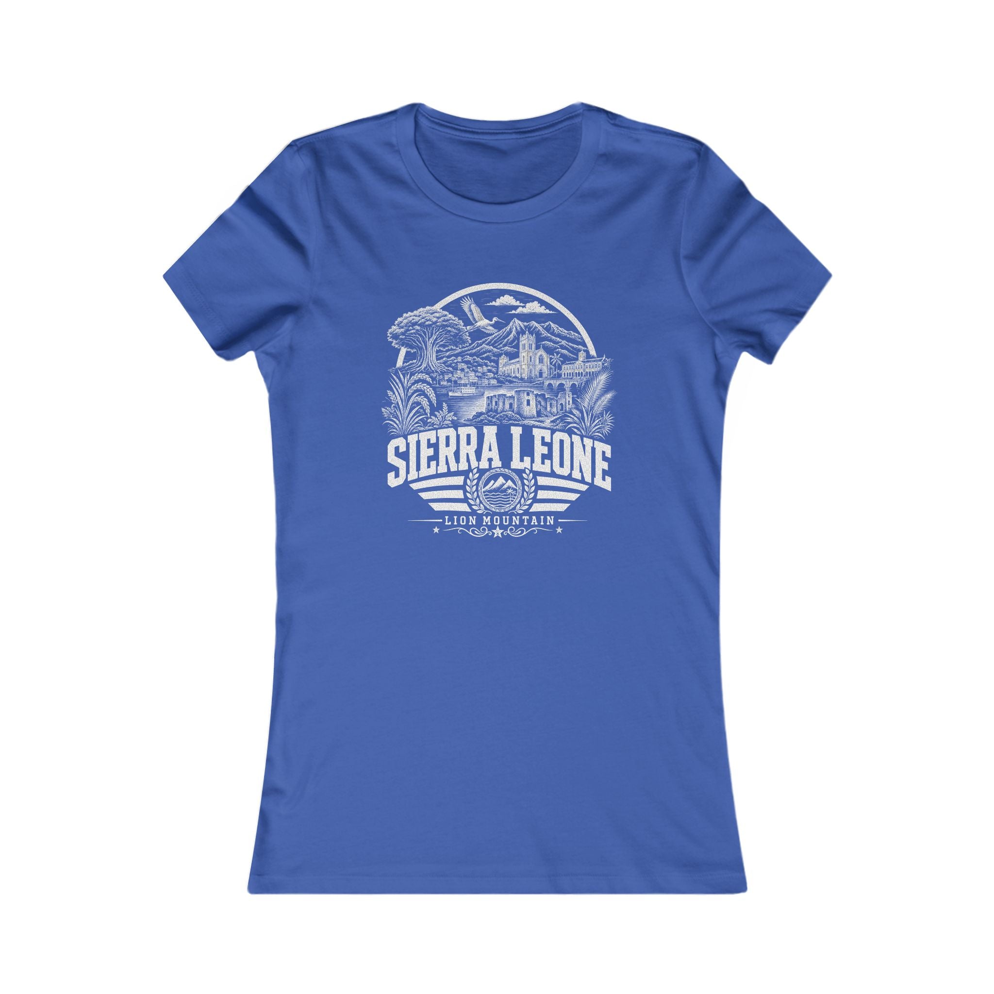 Sierra Leone Lion Mountain Women's Tee