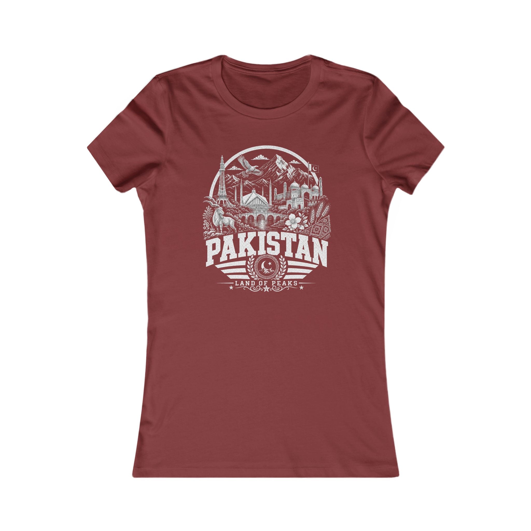 Pakistan Land of Peaks Women's Tee
