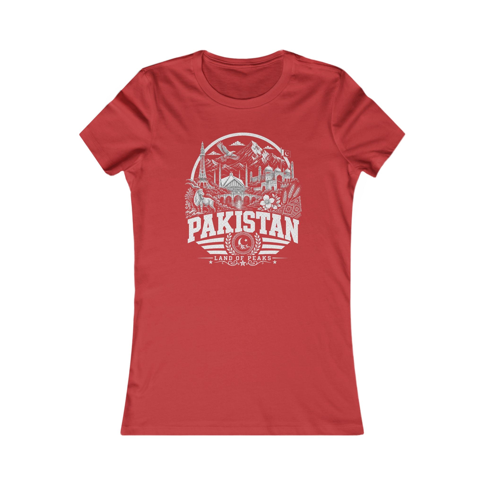 Pakistan Land of Peaks Women's Tee