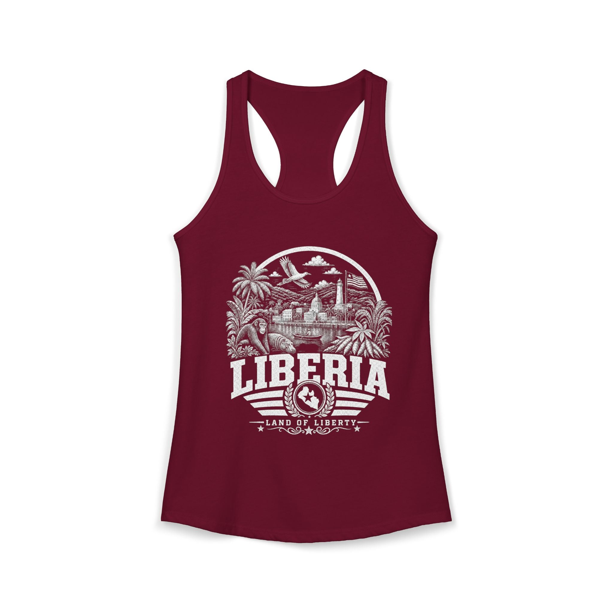 Liberia Land of Liberty Women's Tank Top