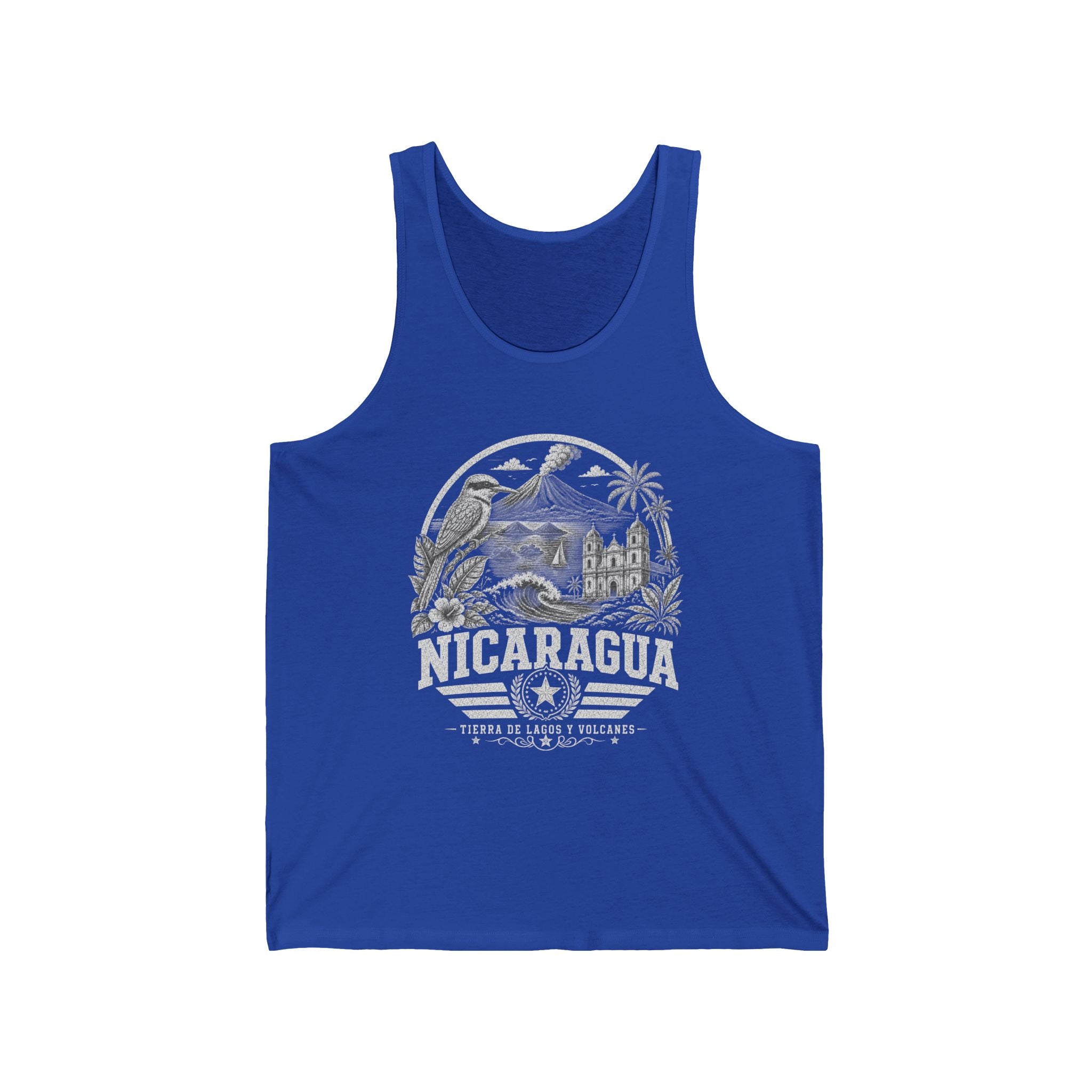Nicaragua Tierra de Lagos y Volcanes Men's Tank Top