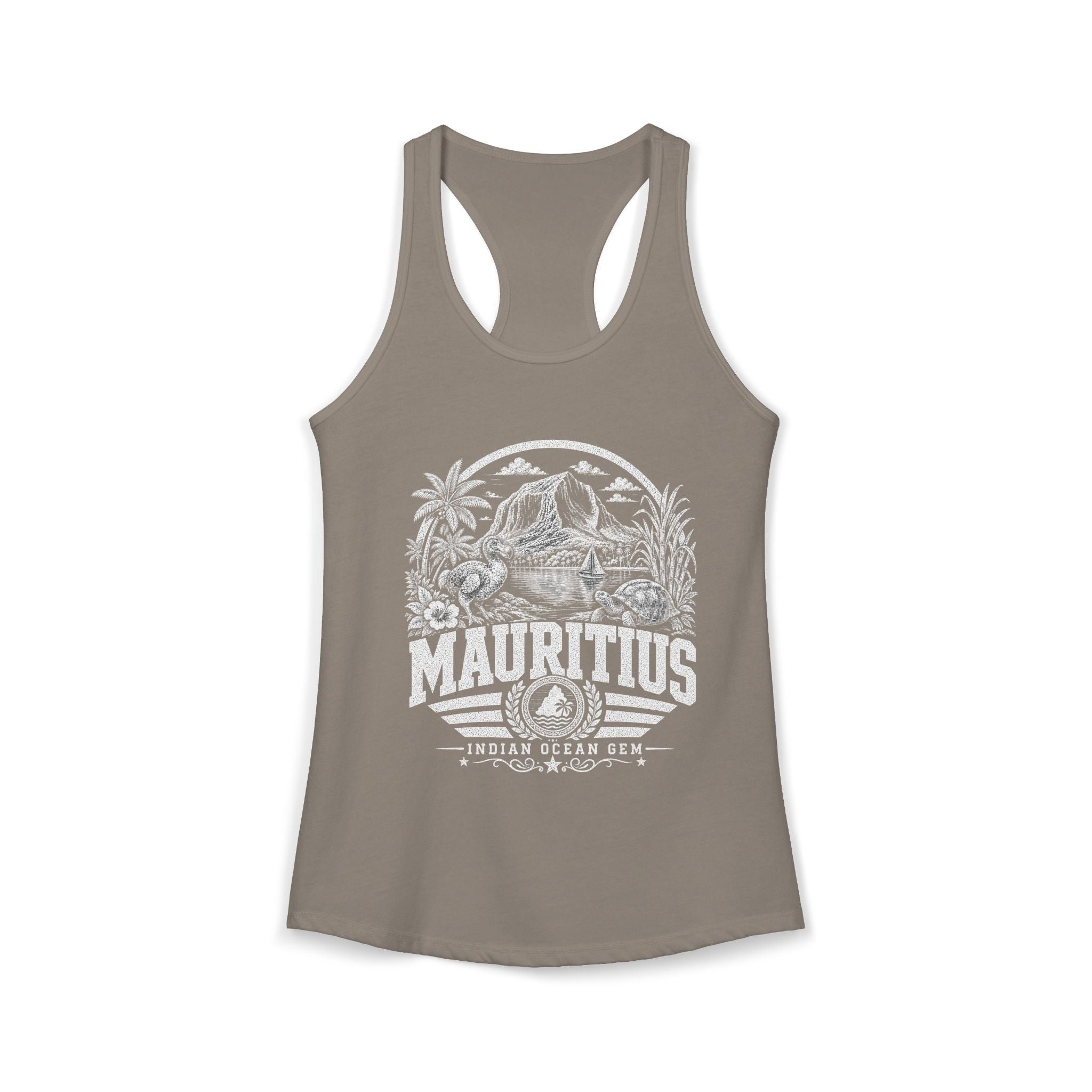 Mauritius Indian Ocean Gem Women's Tank Top