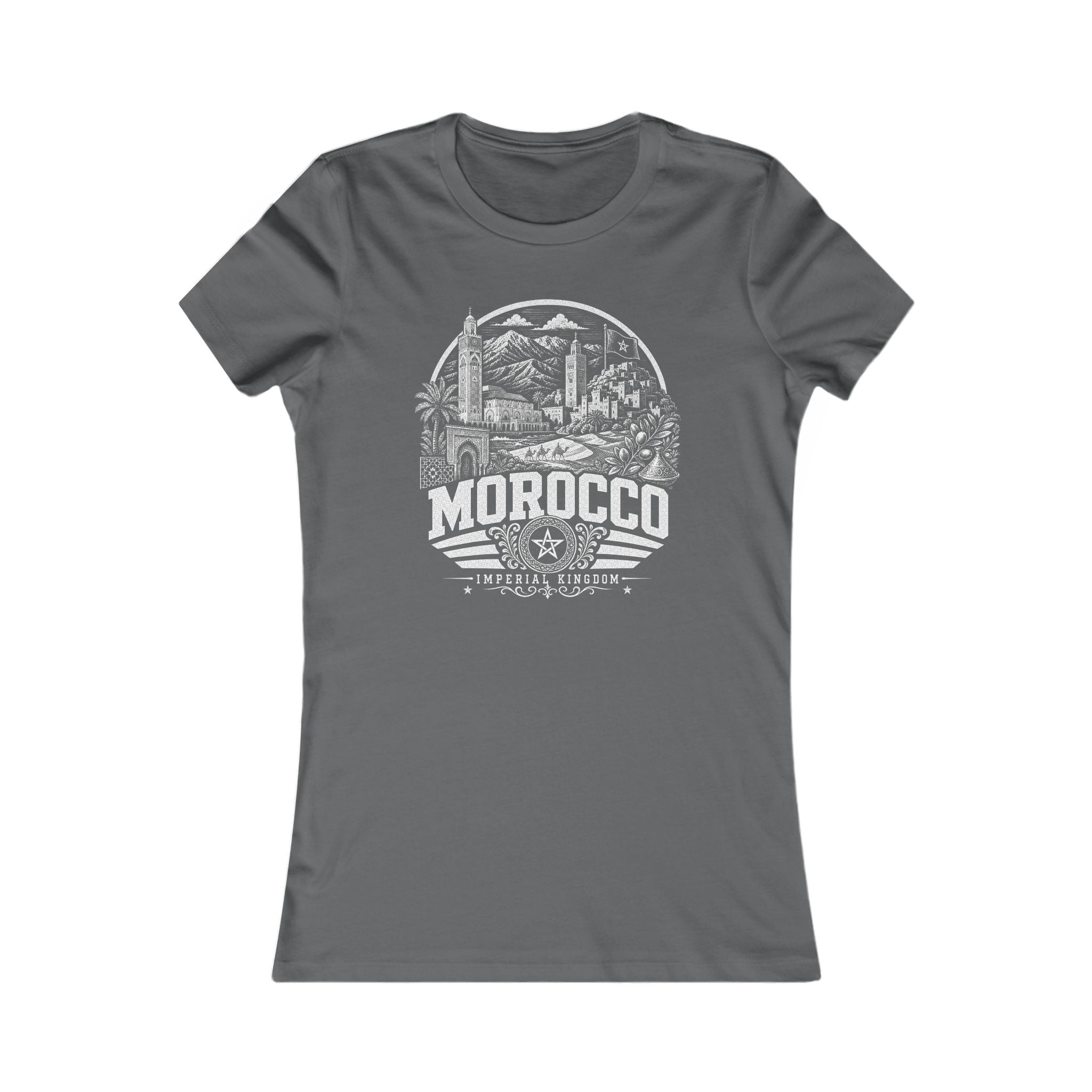 Camiseta Feminina Reino Imperial de Marrocos