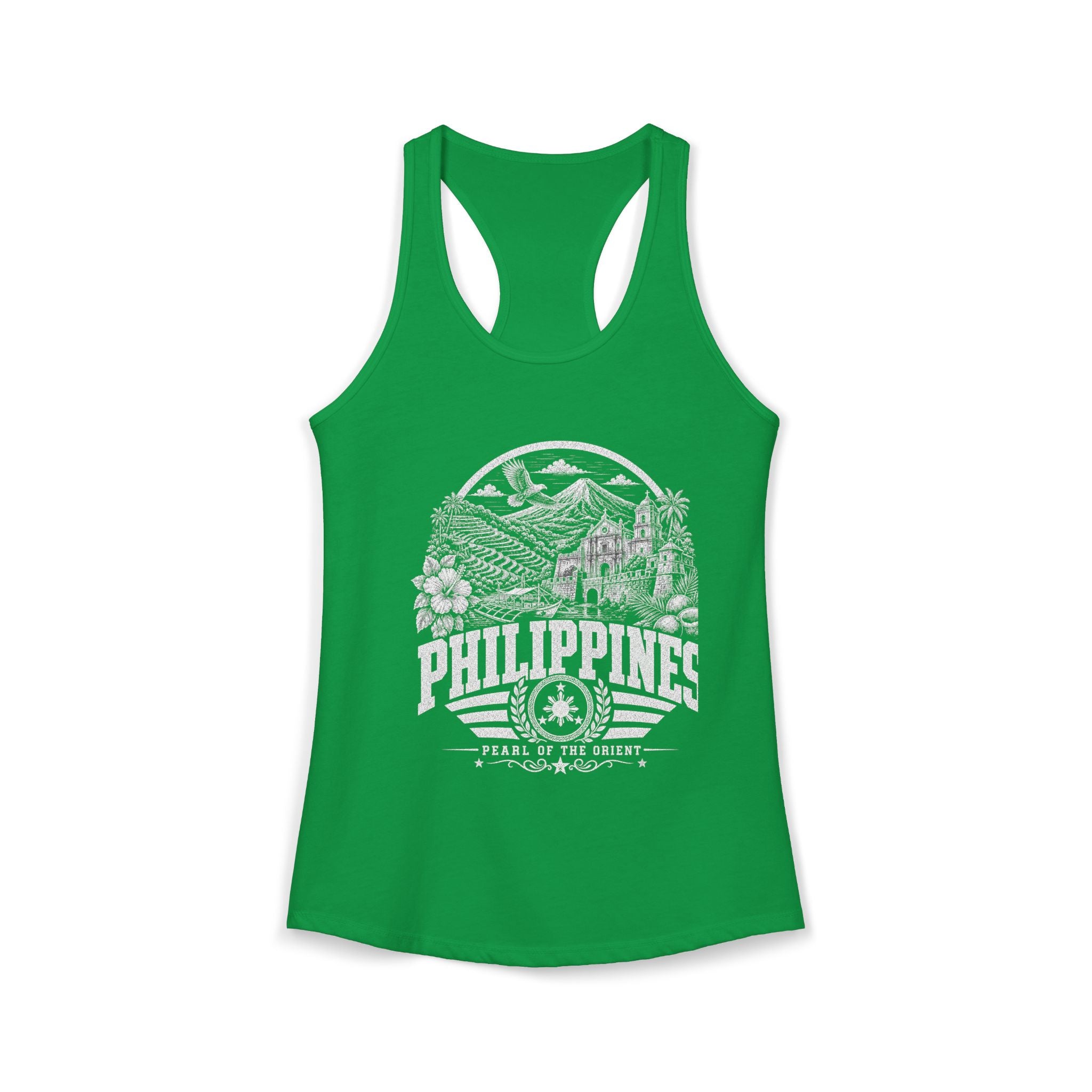 Philippines Pearl of the Orient Women's Tank Top