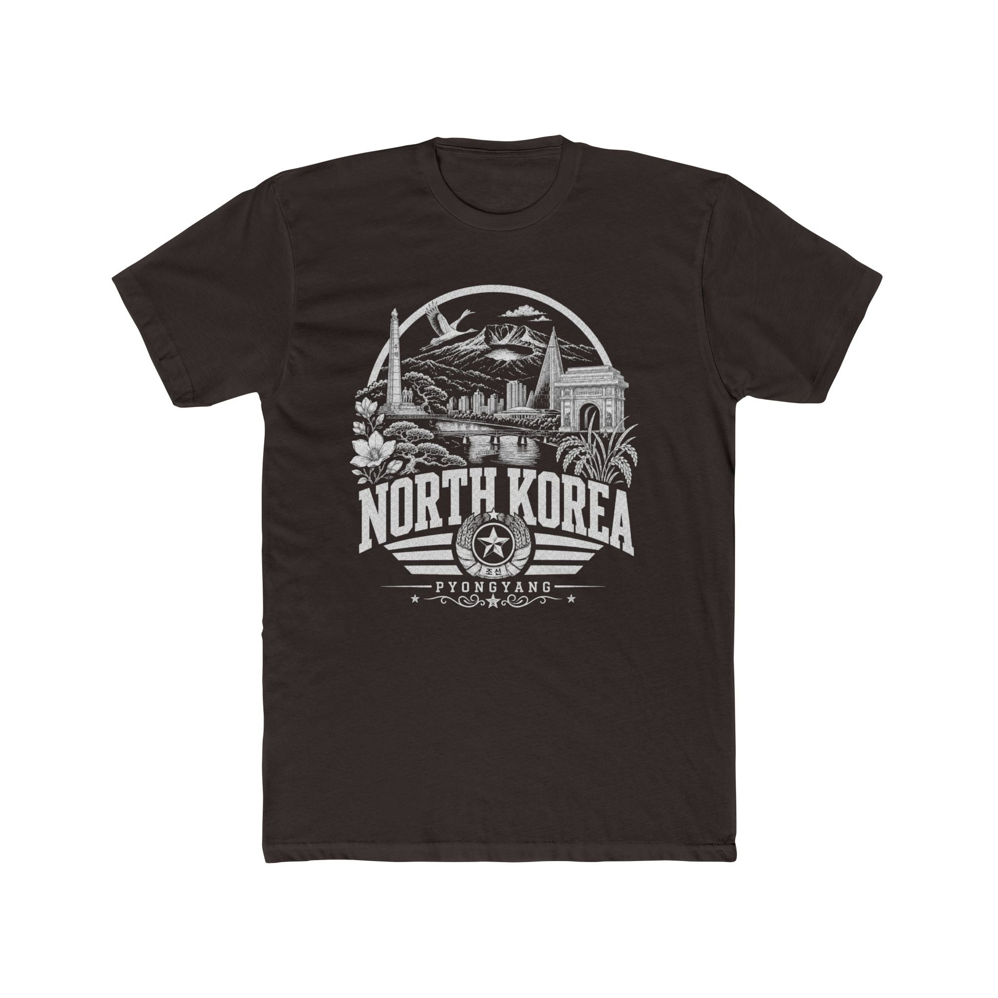 Camiseta masculina Pyongyang, Coreia do Norte