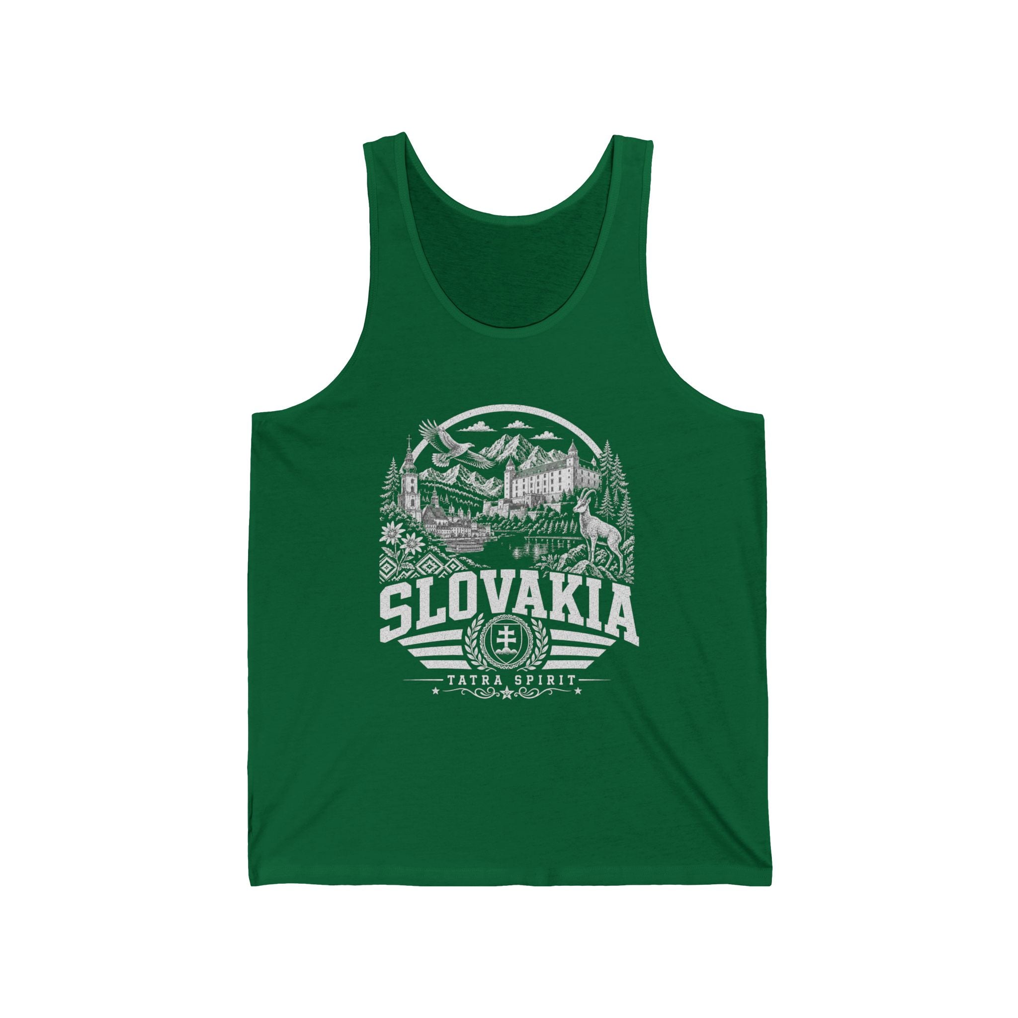 Camiseta sin mangas de hombre de Eslovaquia