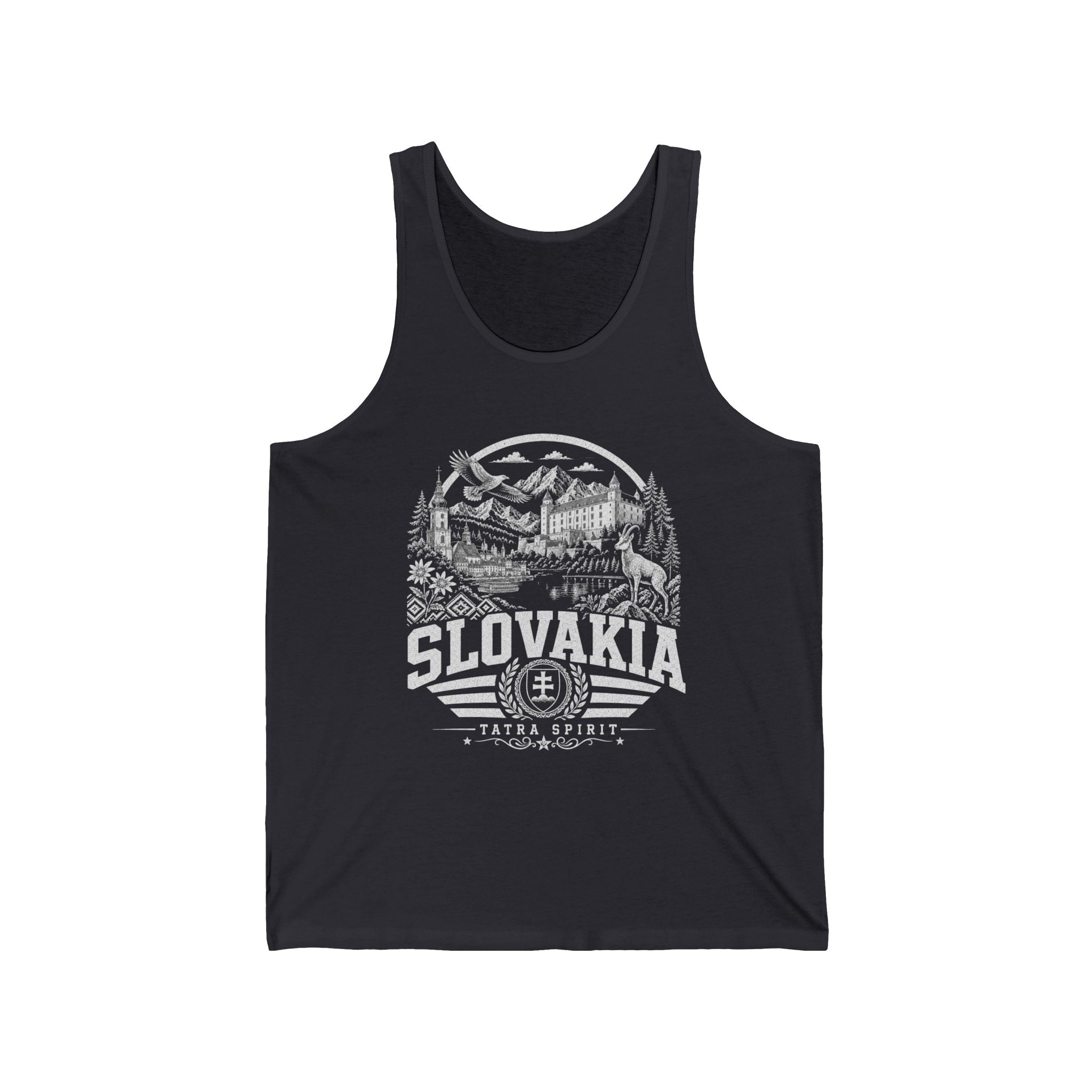Camiseta sin mangas de hombre de Eslovaquia