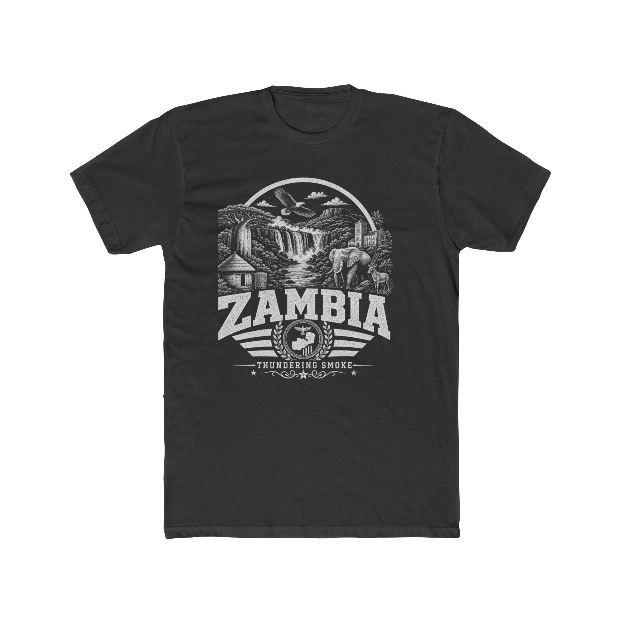 Zambia Thundering Smoke Men's Tee