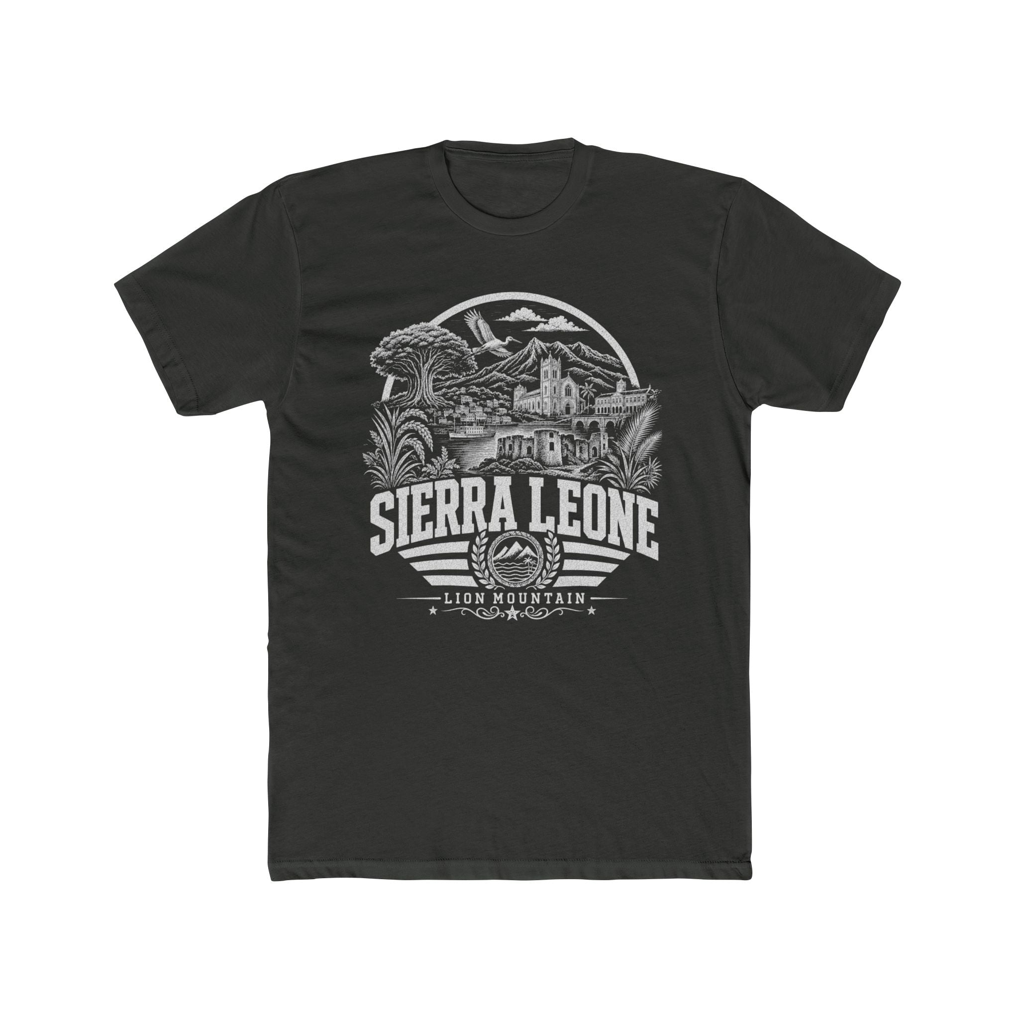 Sierra Leone Lion Mountain Men's Tee