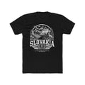 Slovakia vintage landmarks men's tee — iconic landmark design | Nameshi Destinations (view 2)