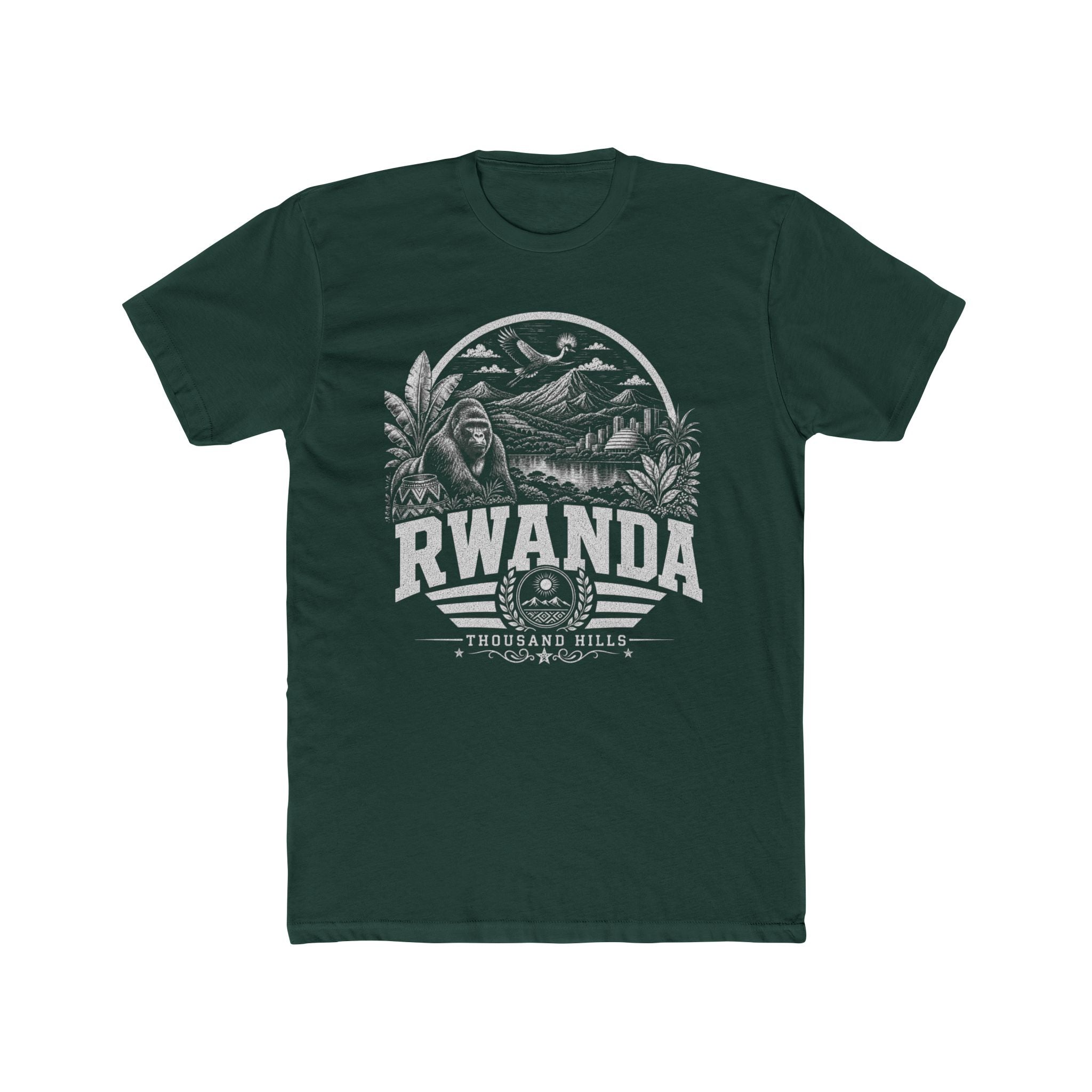 USA vintage landmarks men's tee — iconic landmark design | Nameshi Destinations (view 6)