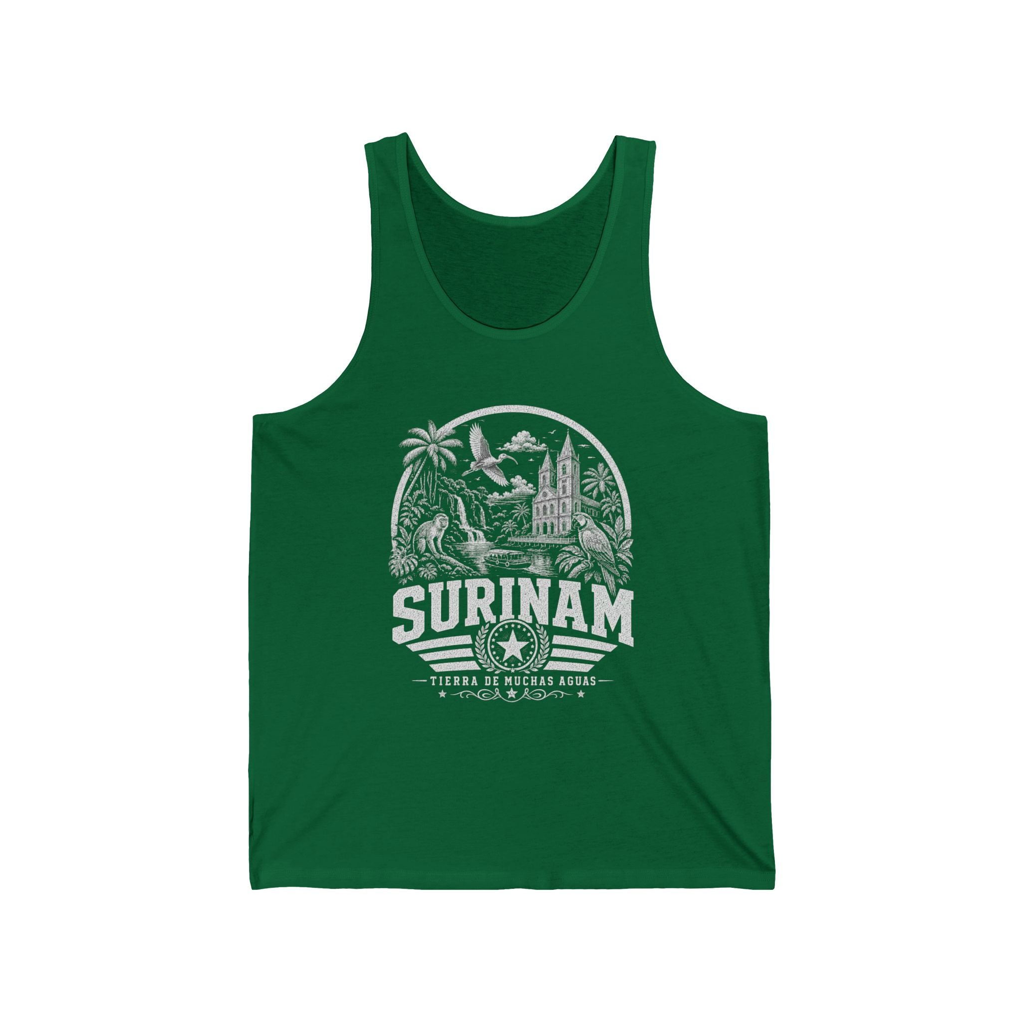 Camiseta sin mangas de hombre de Surinam