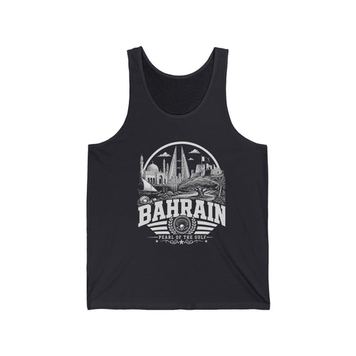 Camiseta sin mangas para hombre Baréin Perla del Golfo