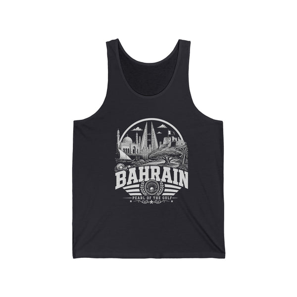 Camiseta sin mangas para hombre Baréin Perla del Golfo