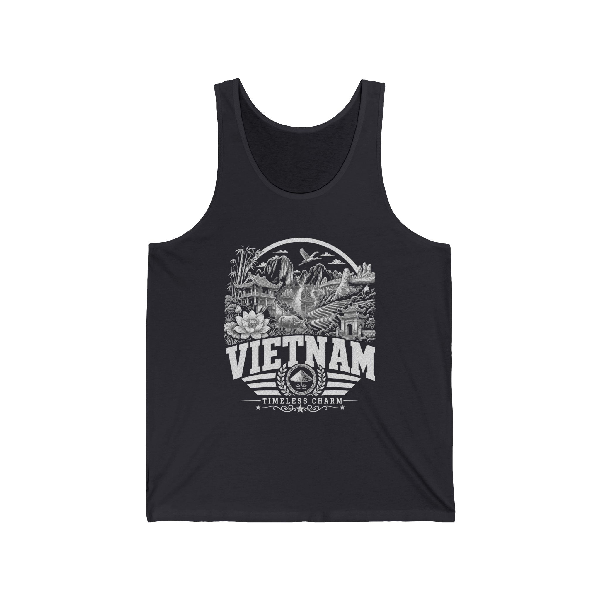 Vietnam Timeless Charm Men's Tank Top