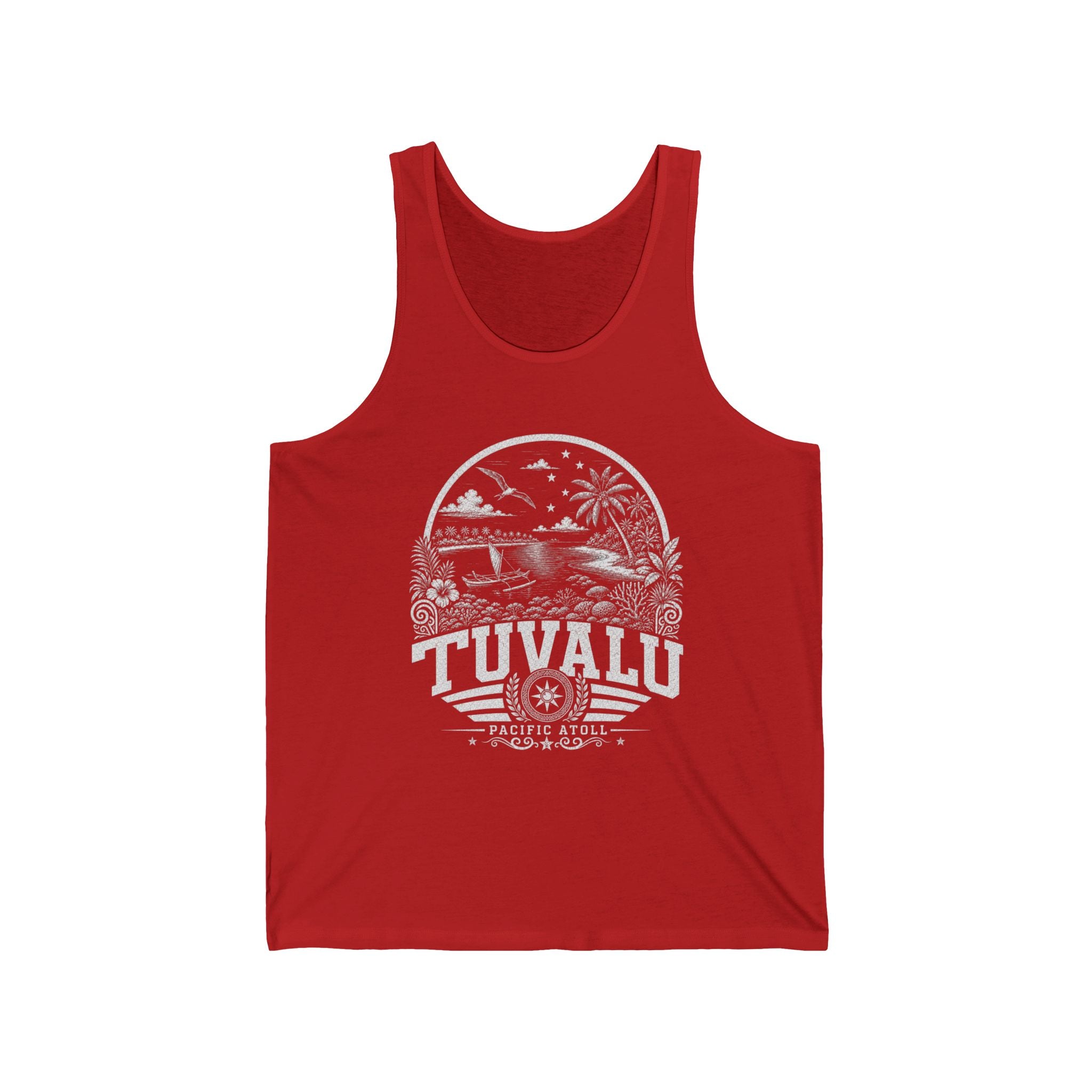 Tuvalu Pacific Atoll Men's Tank Top