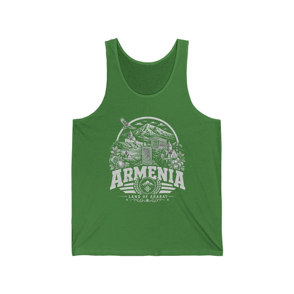 Camiseta sin mangas para hombre Armenia Tierra de Ararat