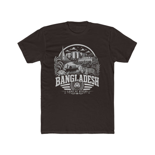 Bangladesh Tierra de Ríos Camiseta para Hombre