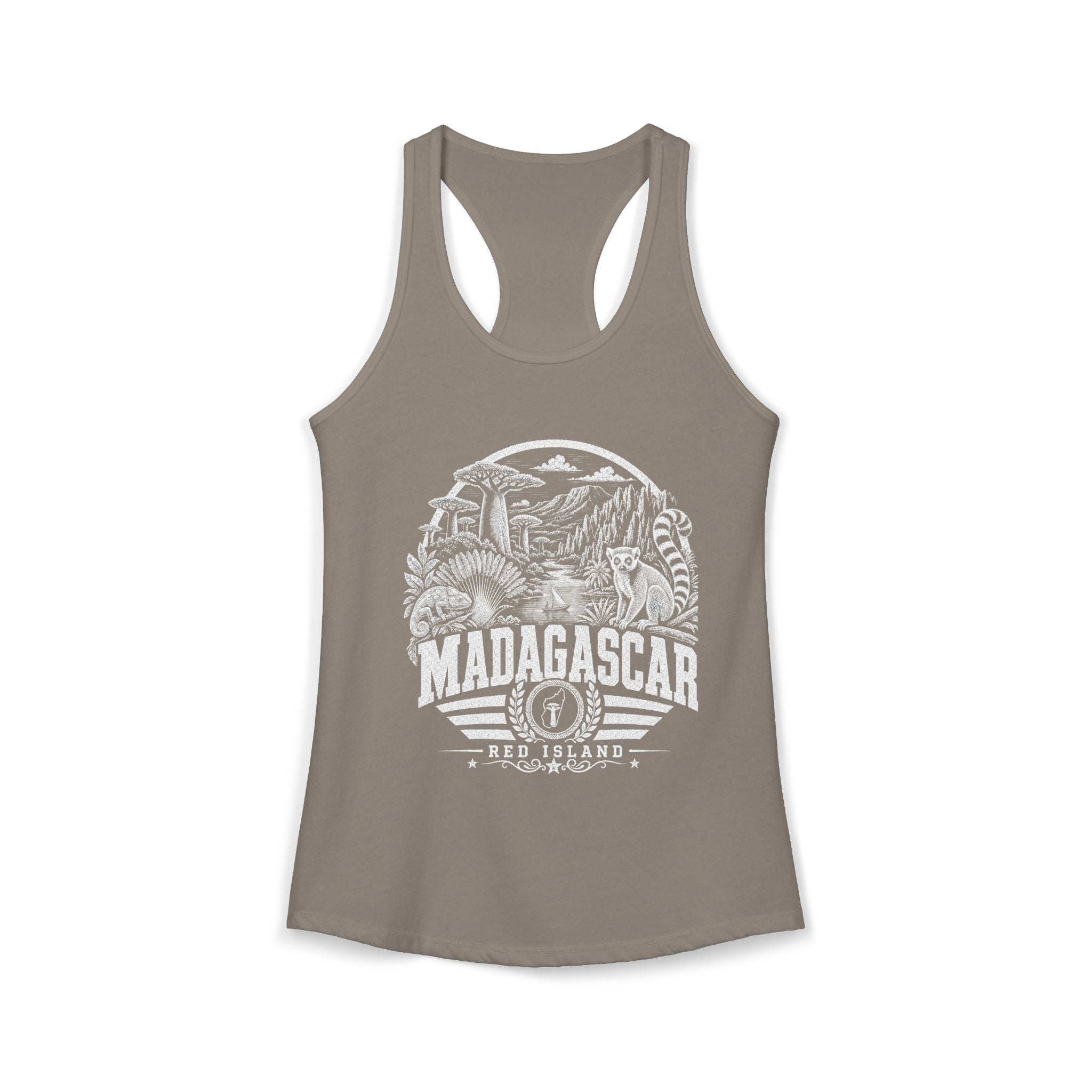 Madagascar Red Island Women's Tank Top