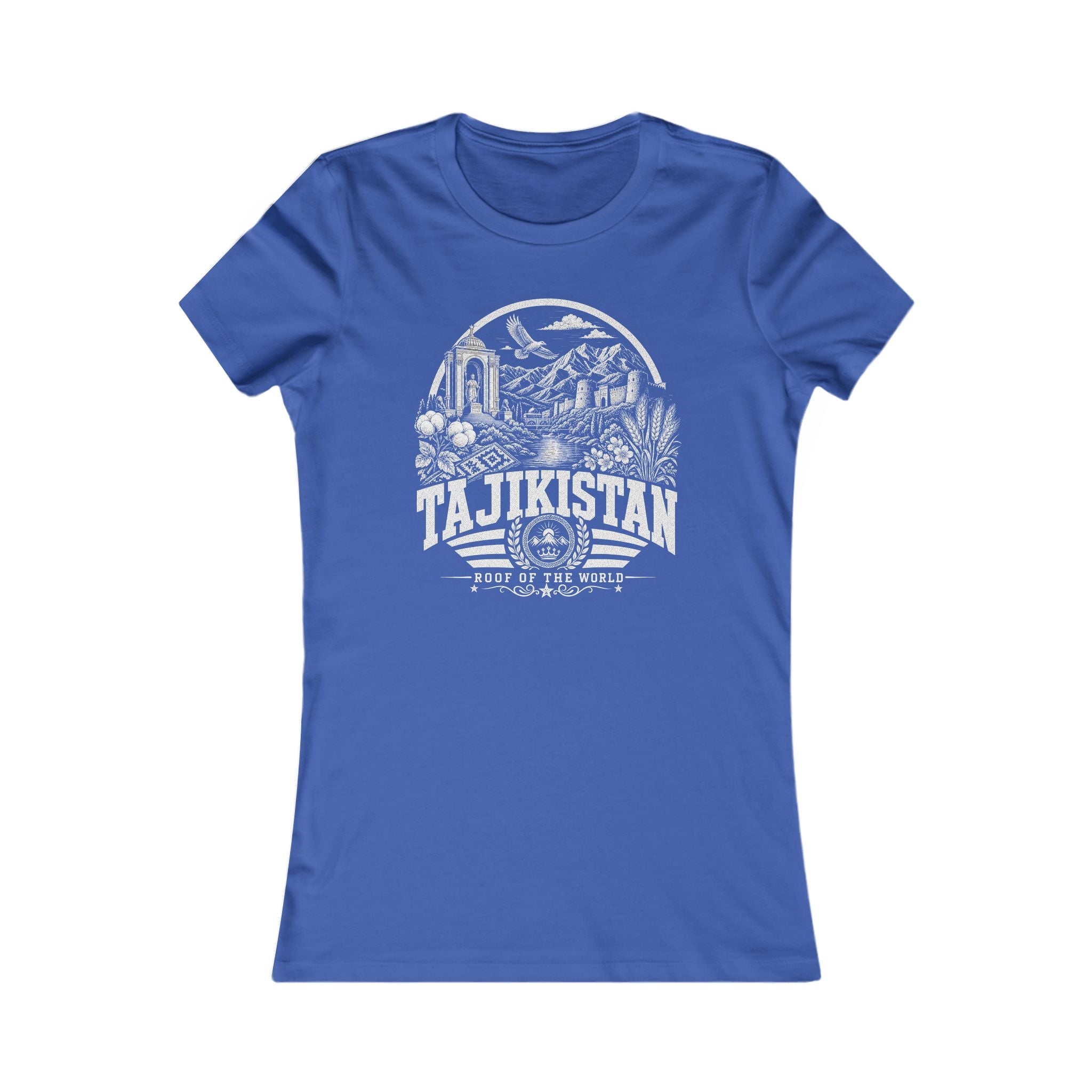 Camiseta Feminina Tajiquistão