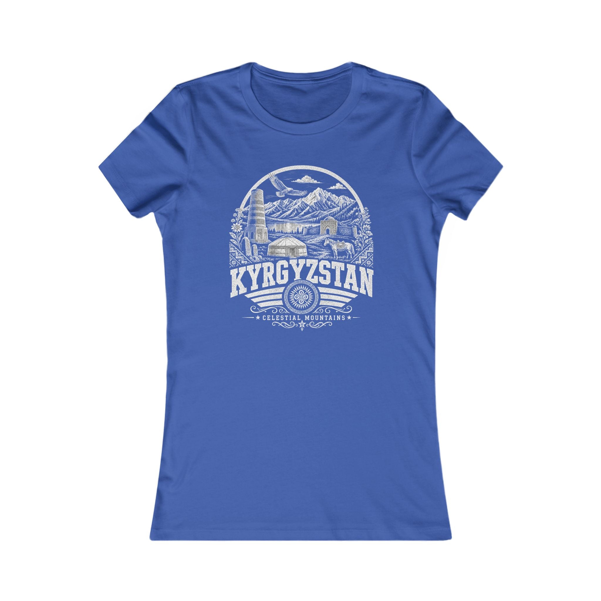 Camiseta Feminina Quirguistão