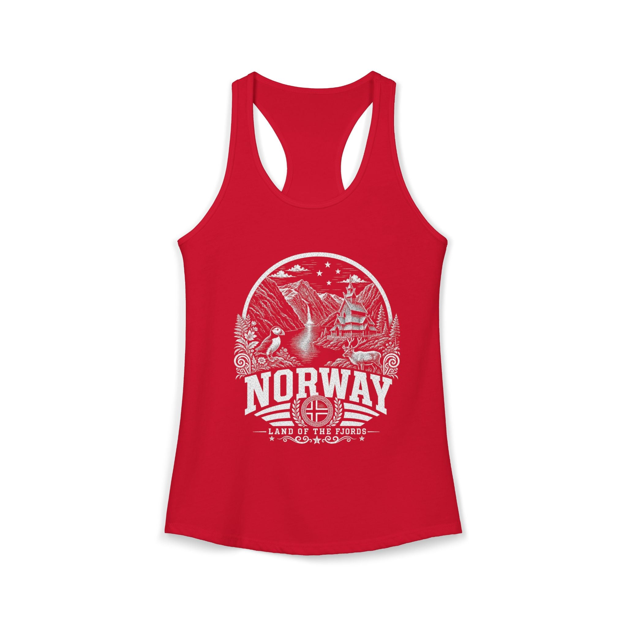 Norway Land of Fjords Women's Tank Top