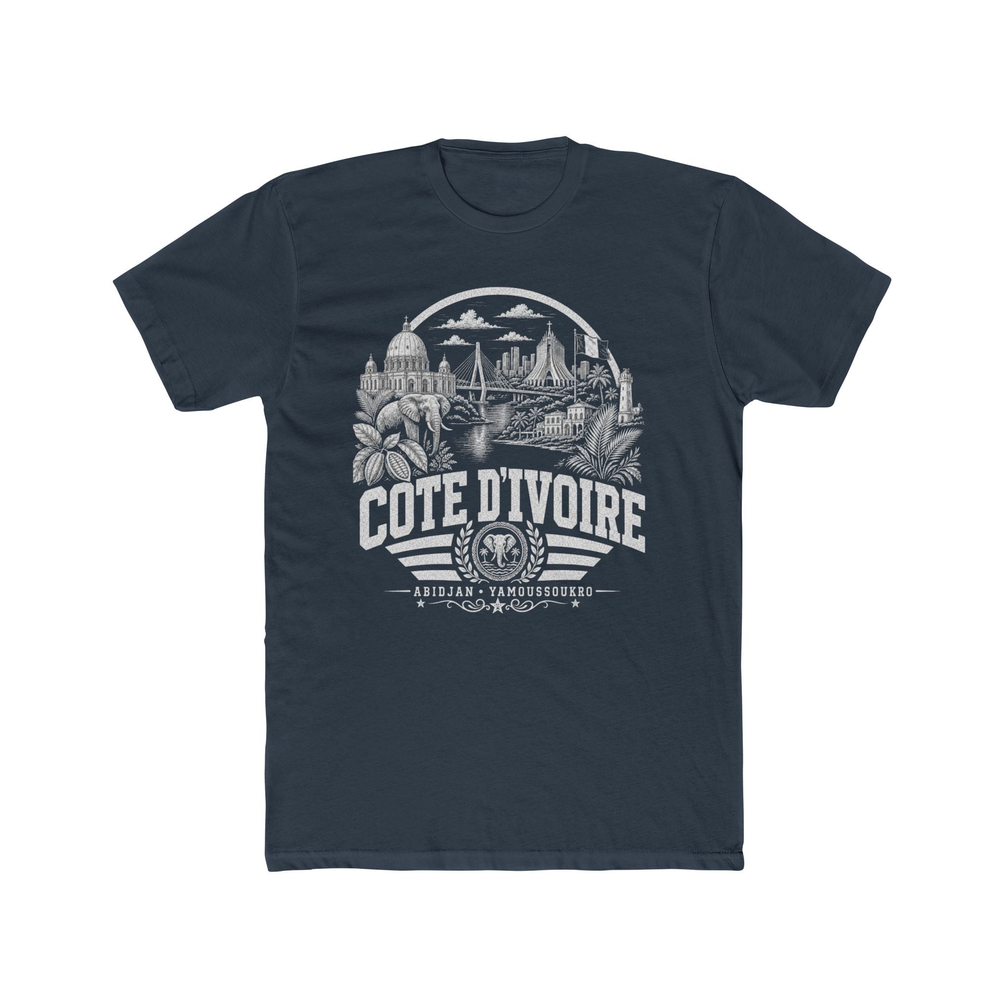Cote d'Ivoire Land of Elephants Men's Tee