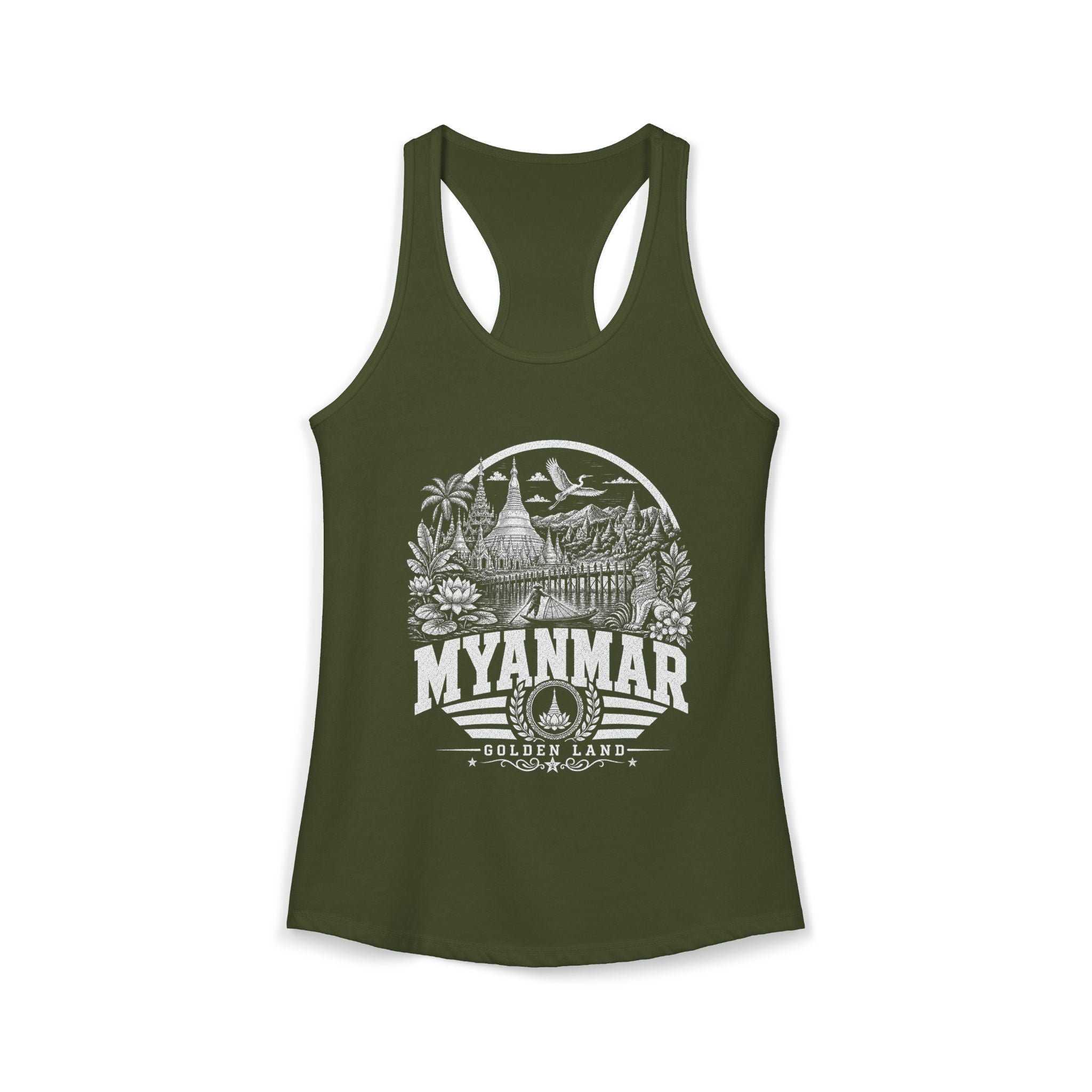 Regata Feminina Myanmar Golden Land