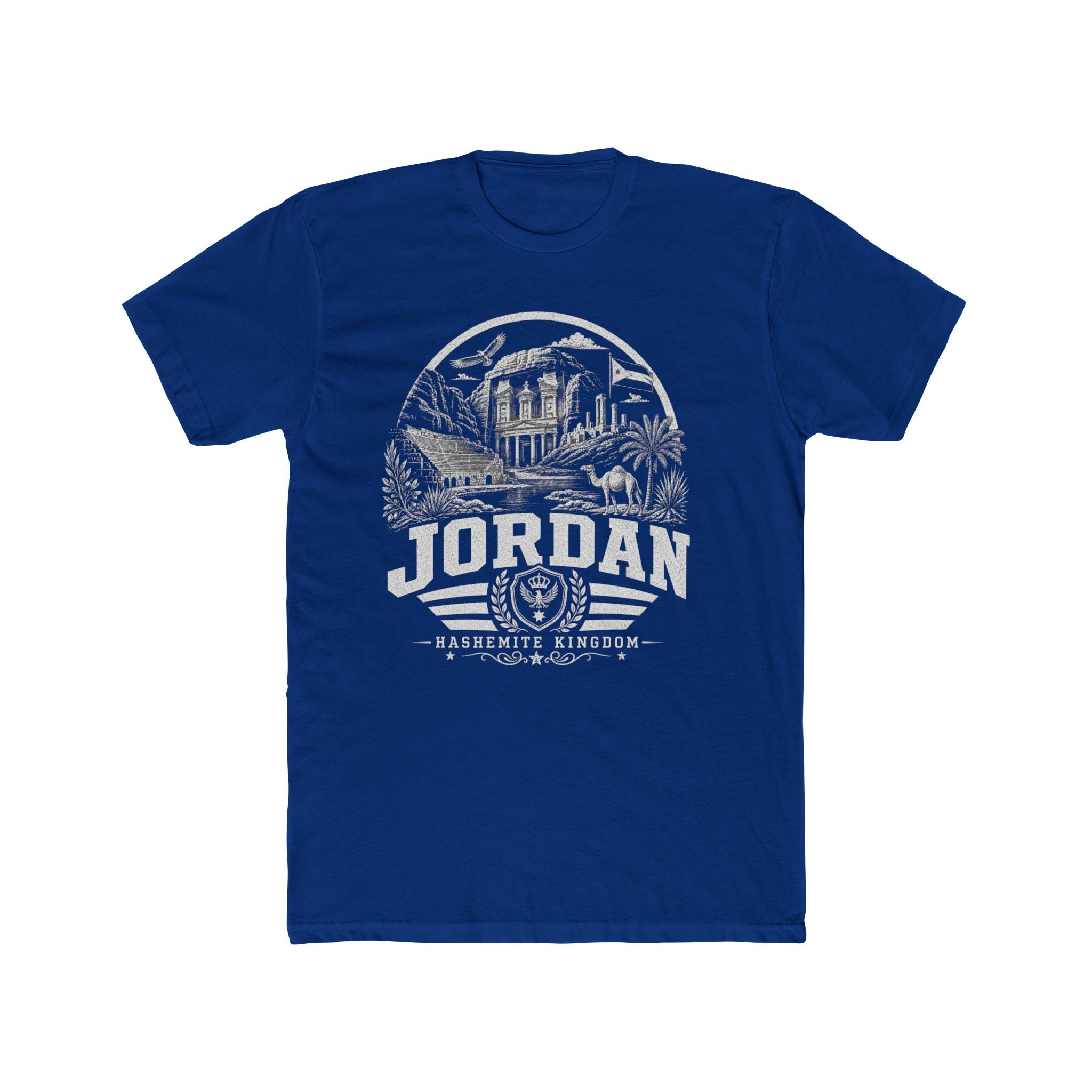 Camiseta Masculina Reino Hachemita da Jordânia
