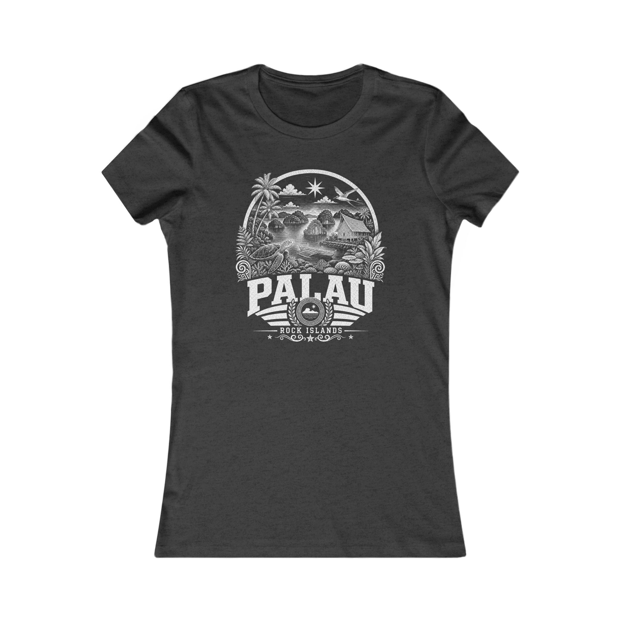 Palau Rock Islands Women's Tee