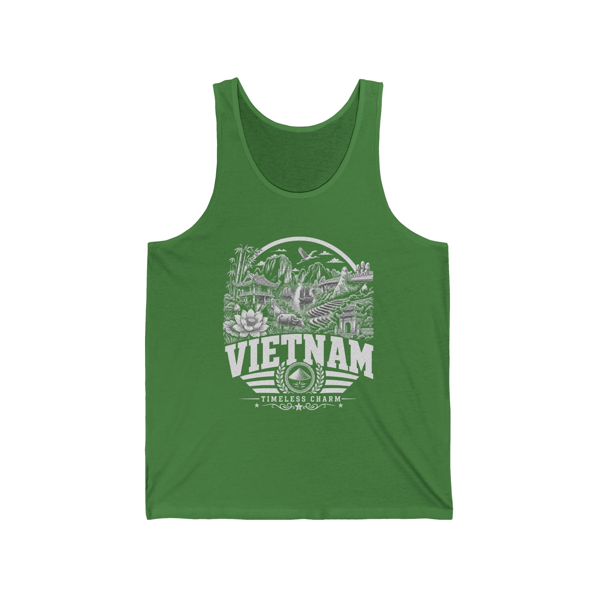 Vietnam Timeless Charm Men's Tank Top