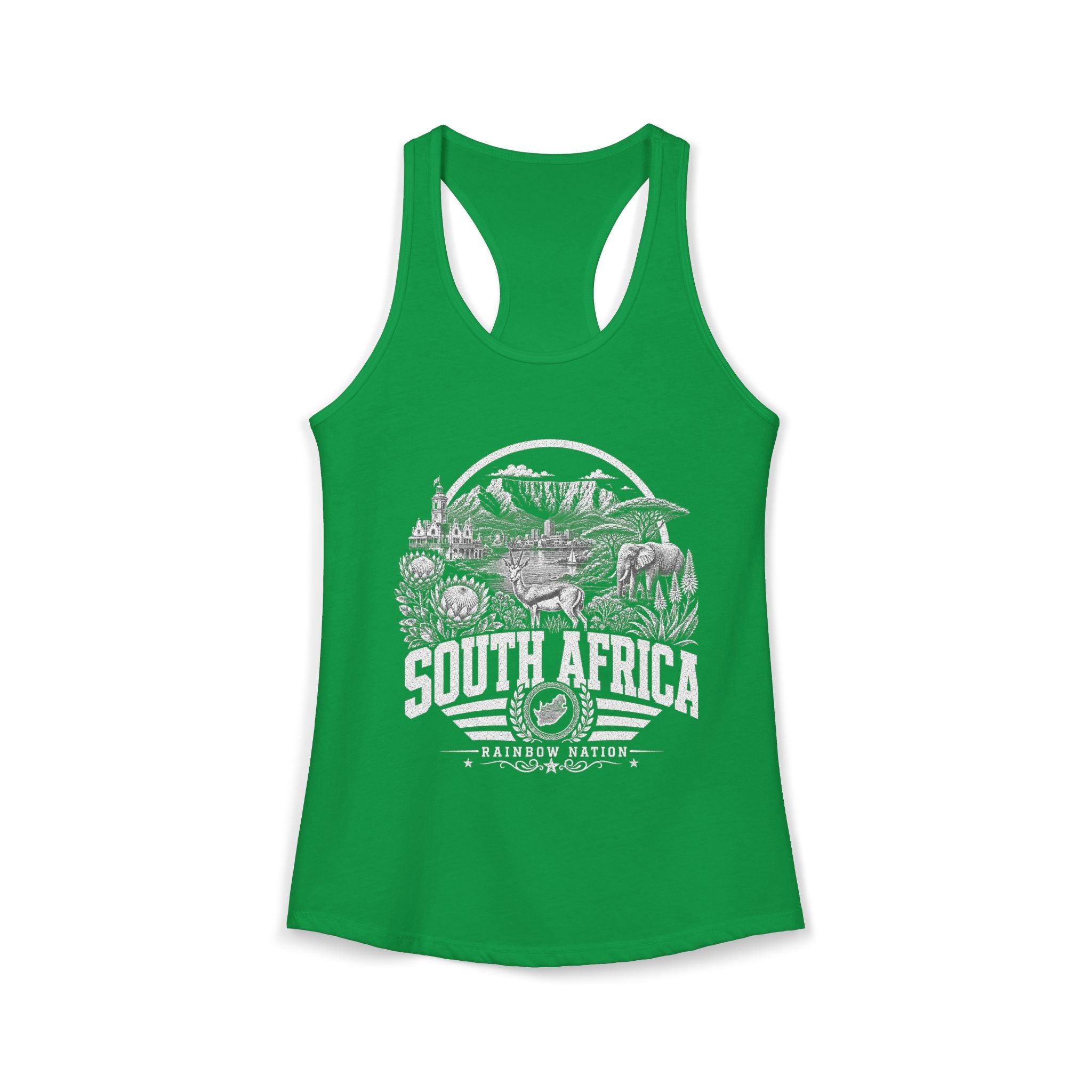 South Africa Rainbow Nation Women's Tank Top