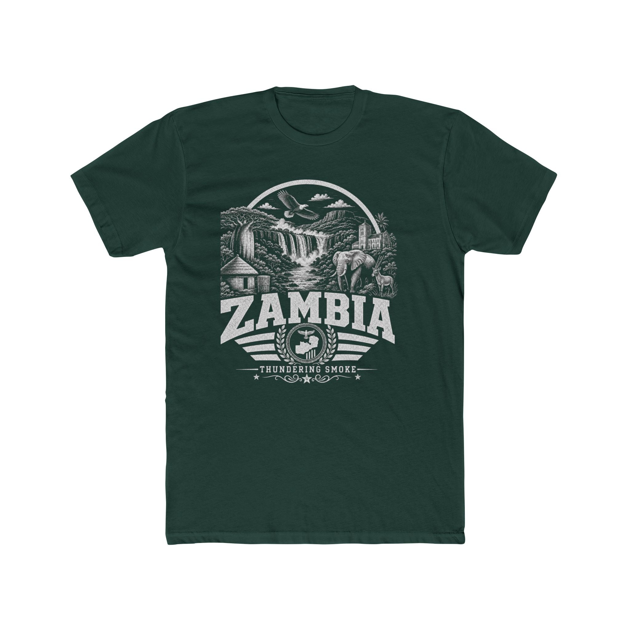 Zambia Thundering Smoke Men's Tee