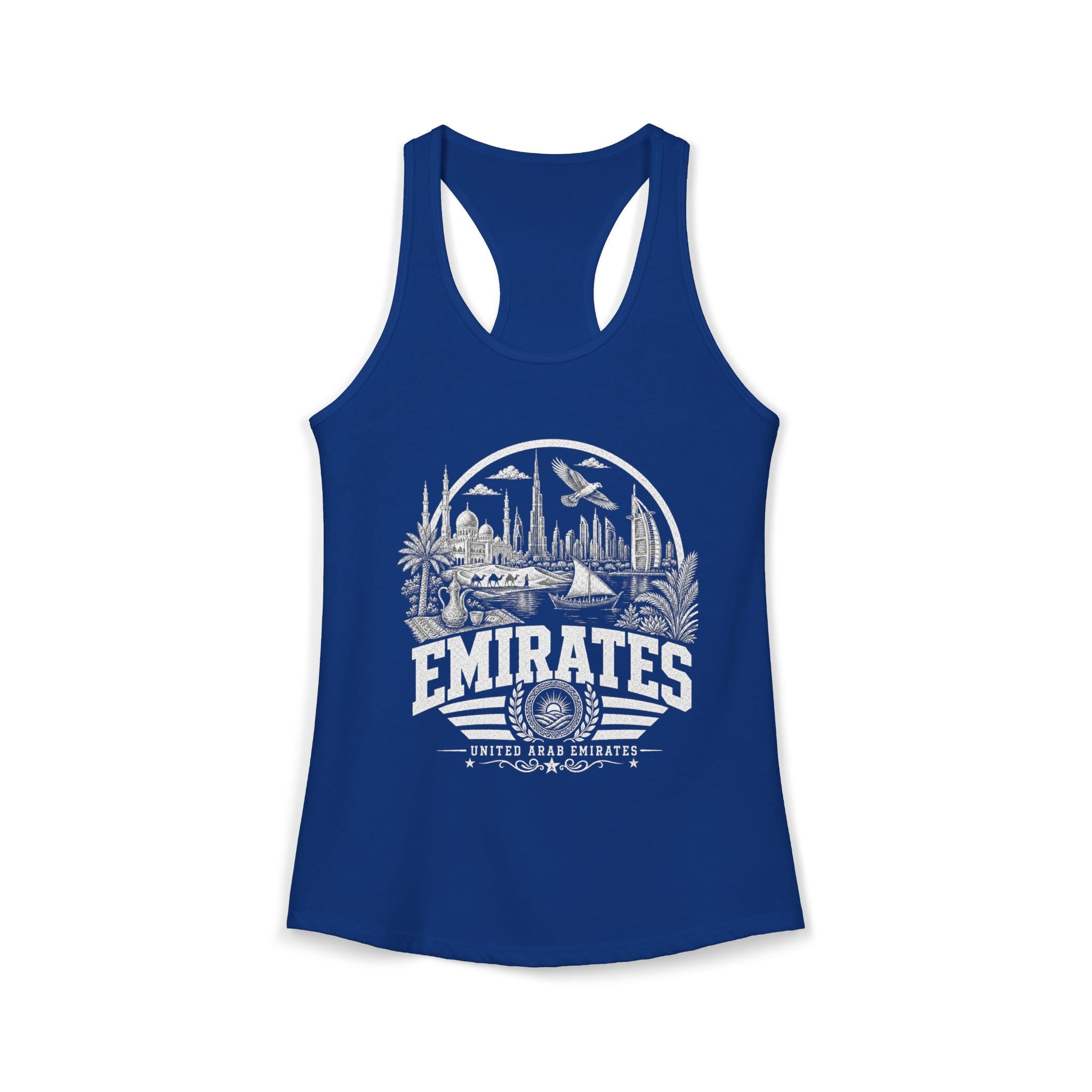United Arab Emirates Jewel of the Gulf Women's Tank Top