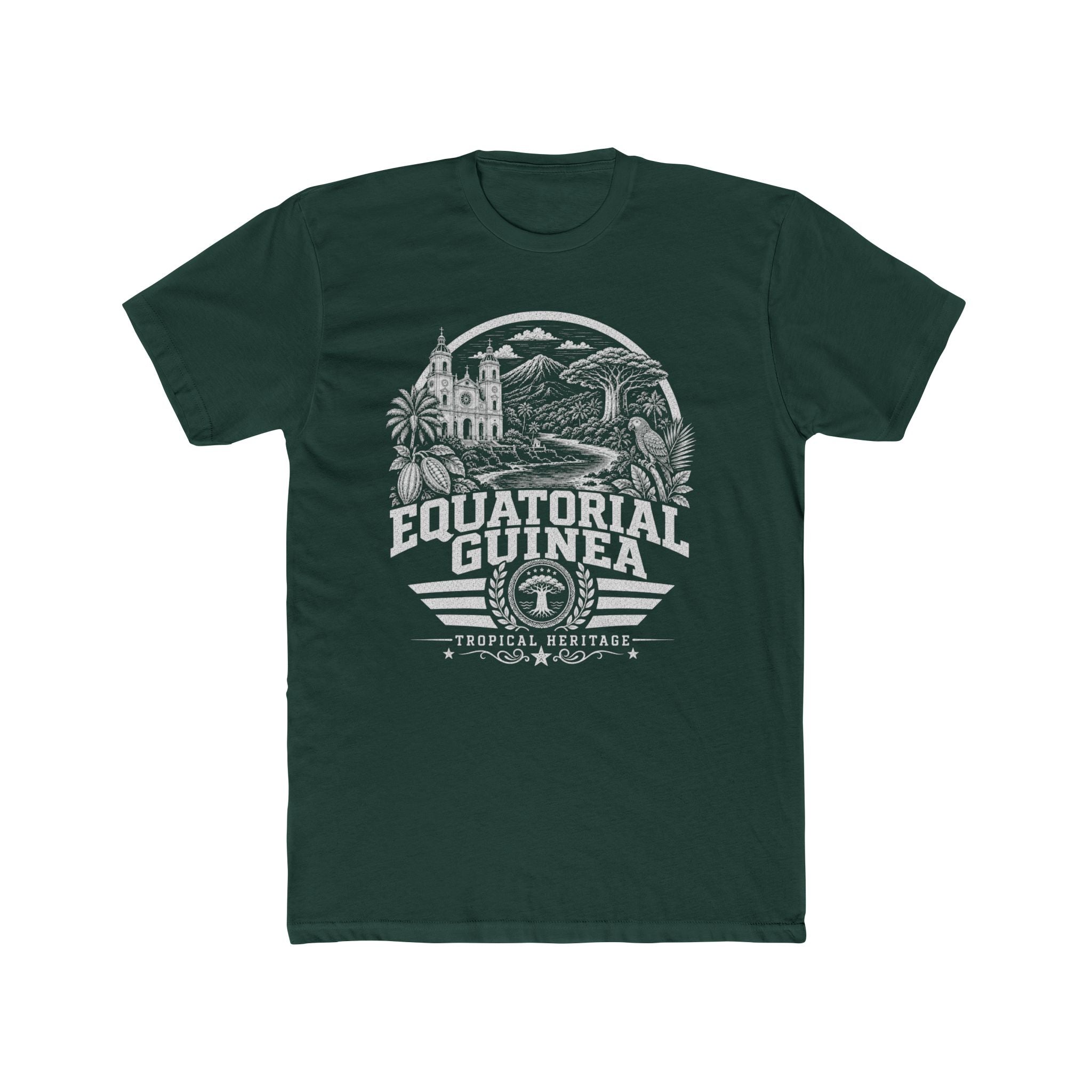 Equatorial Guinea Tropical Heritage Men's Tee