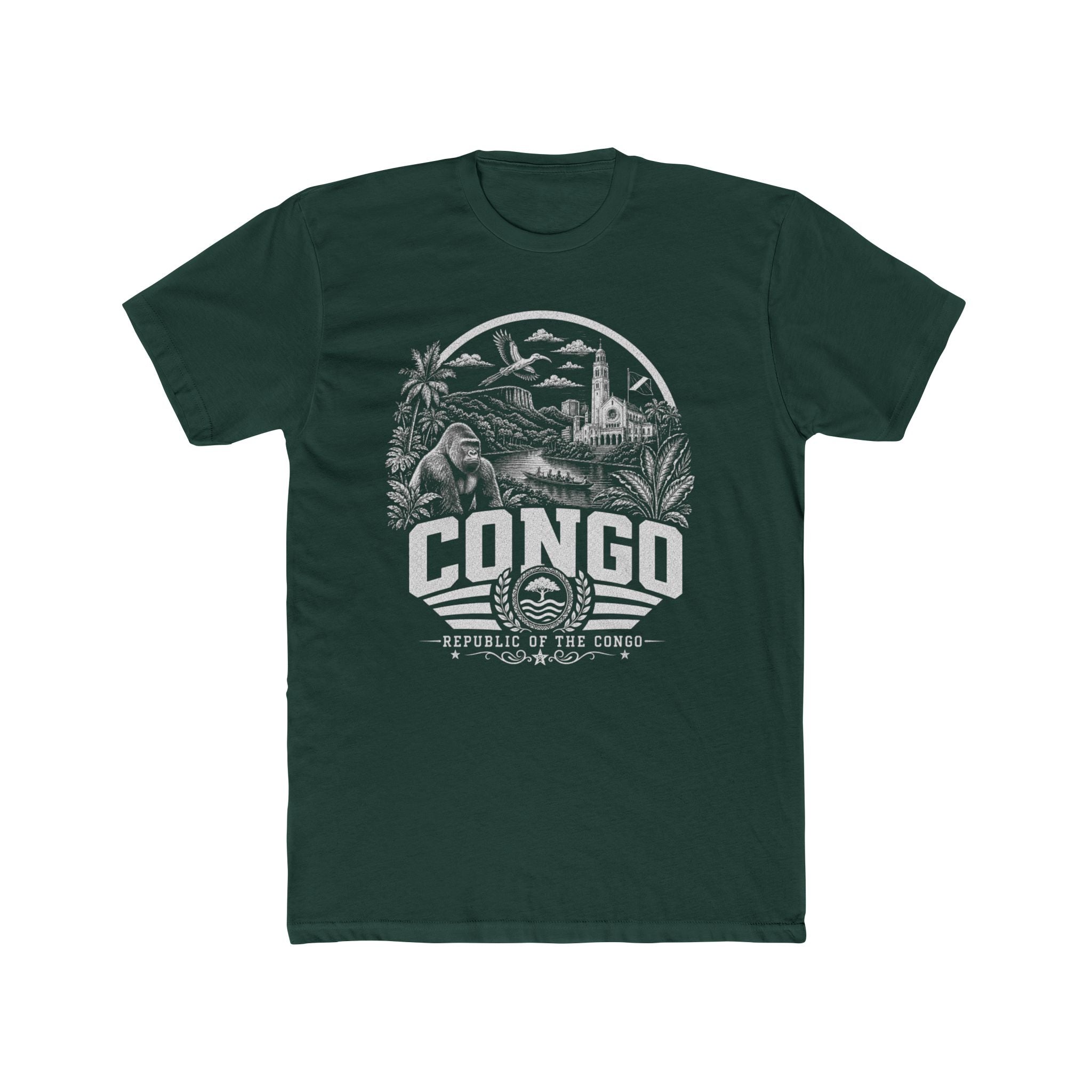 Republic of the Congo Congo River Spirit Men's Tee