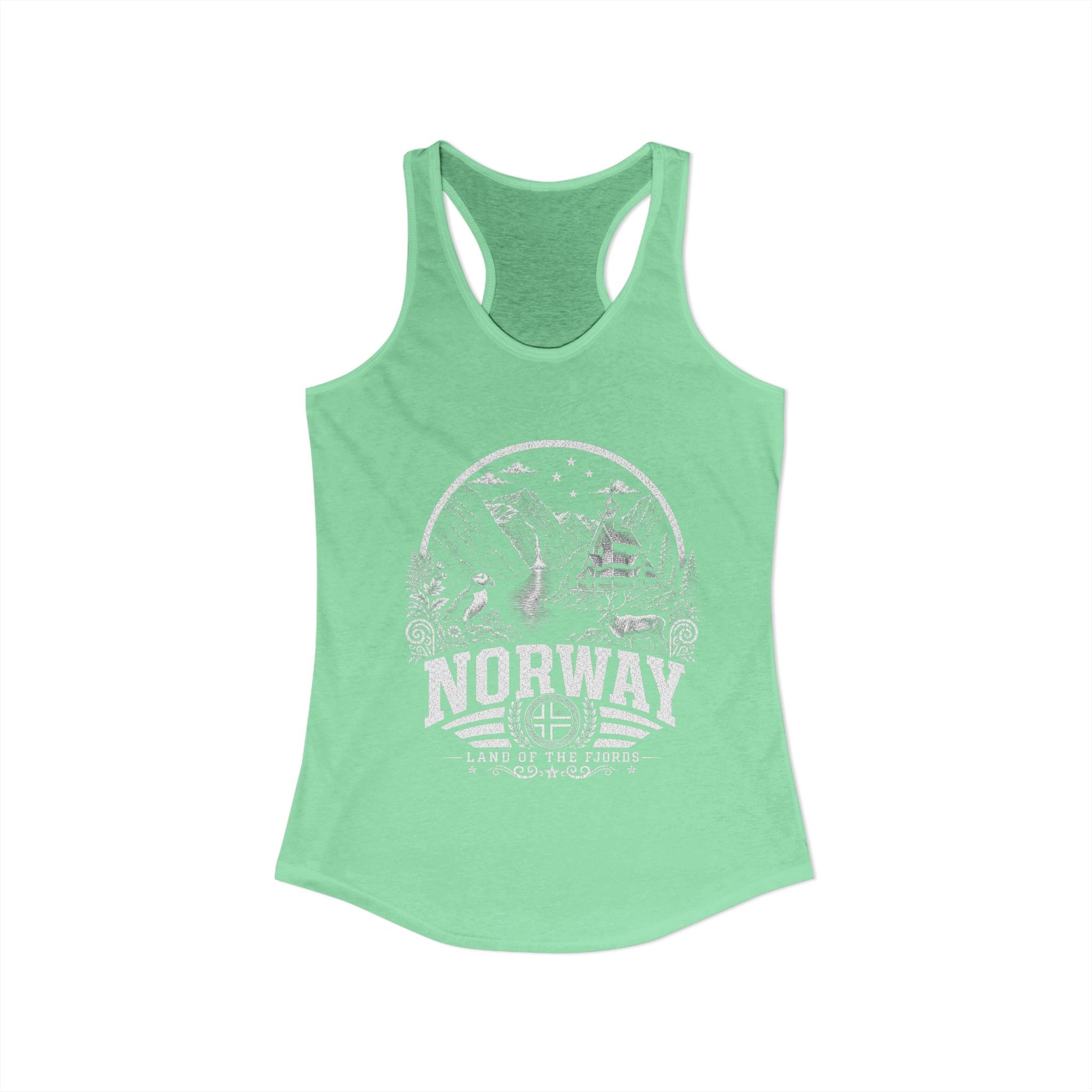 Norway Land of Fjords Women's Tank Top