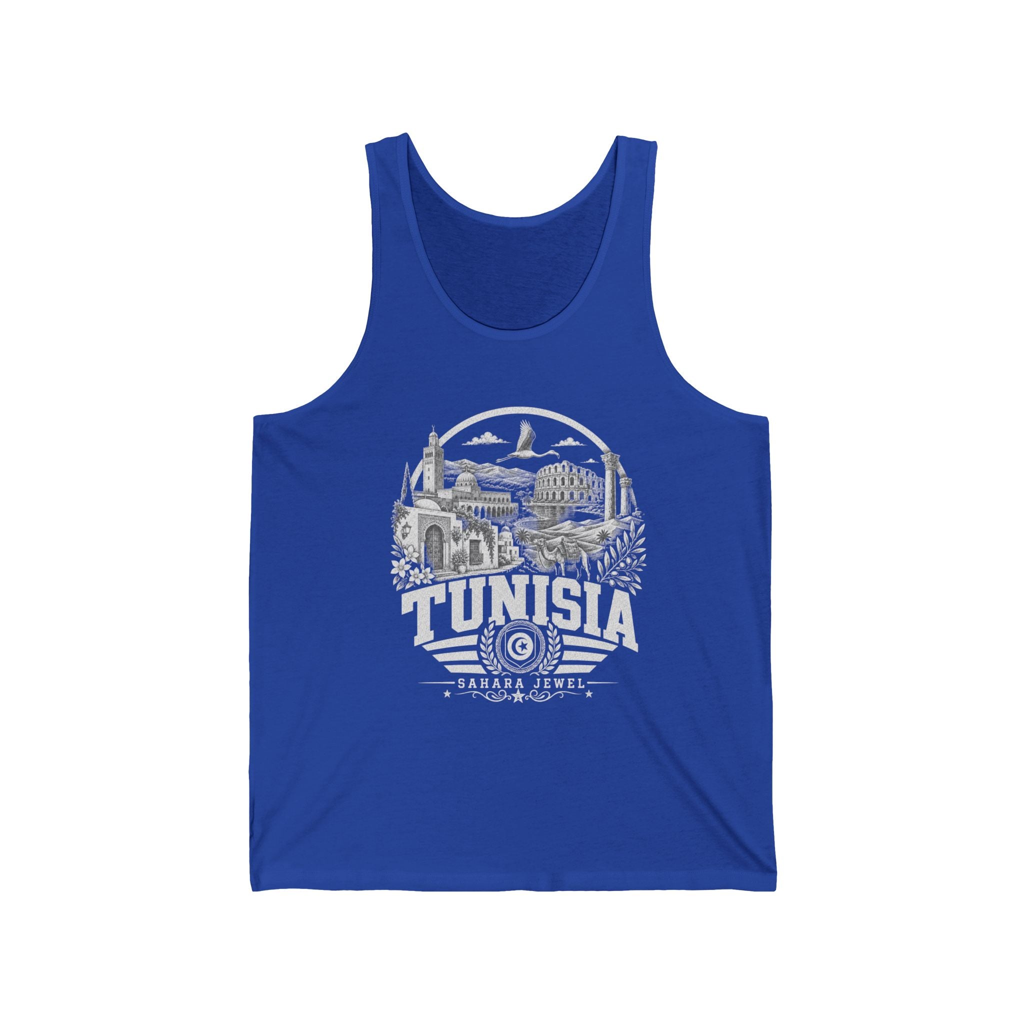 Tunisia Sahara Jewel Men's Tank Top