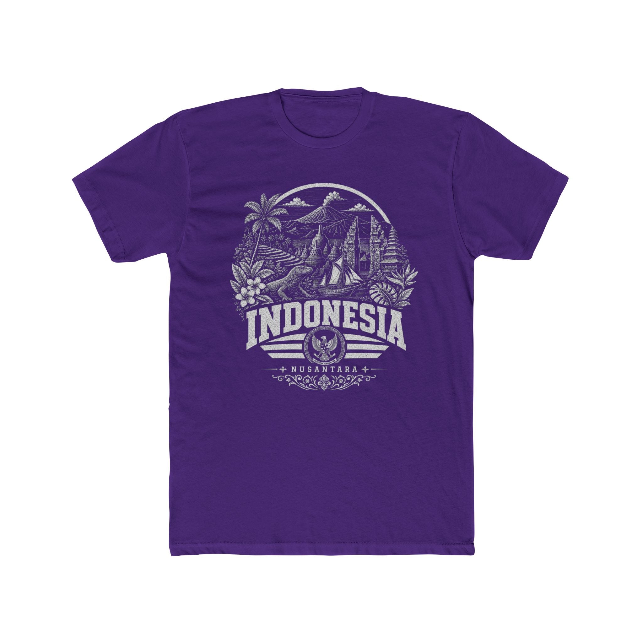 USA vintage landmarks men's tee — iconic landmark design | Nameshi Destinations (view 12)