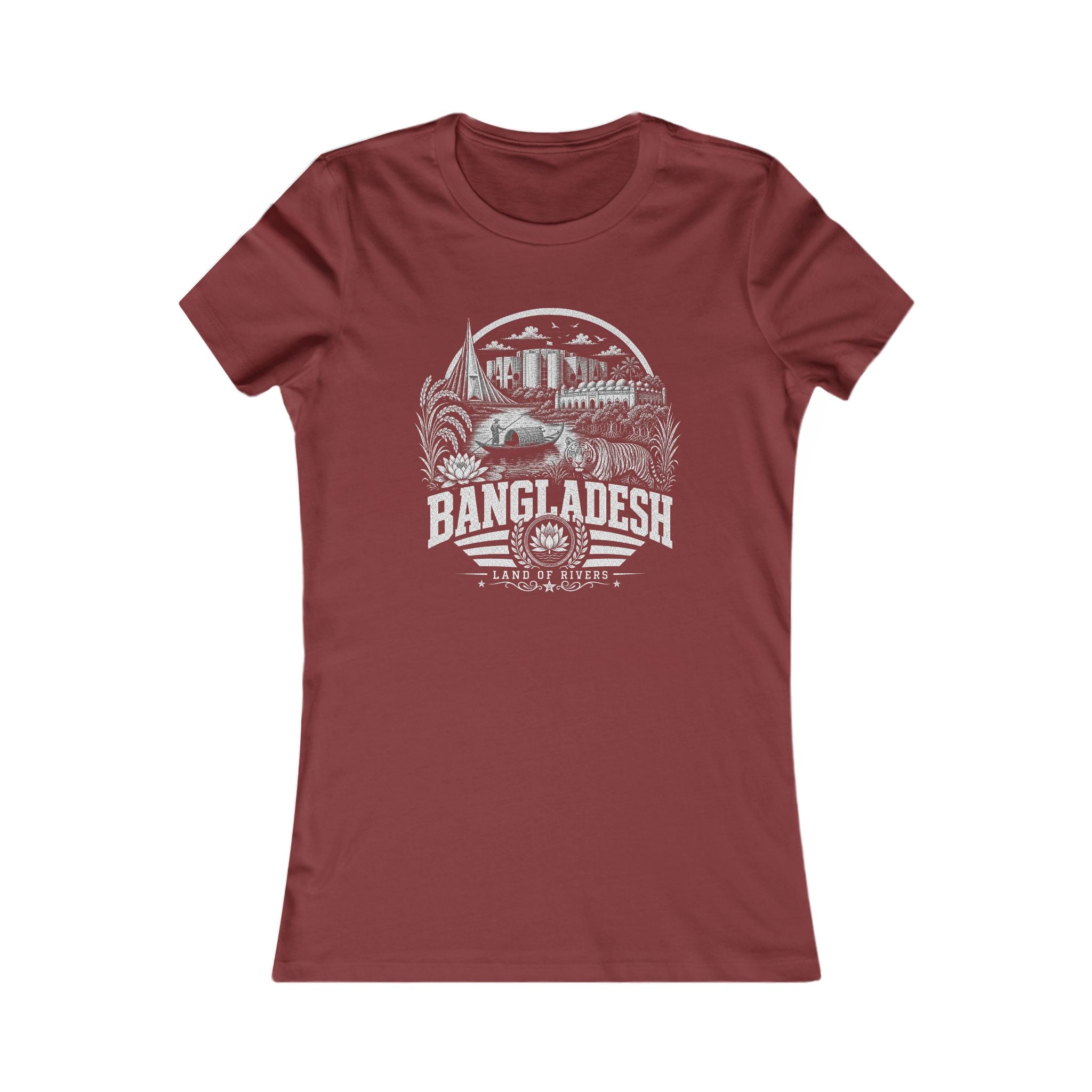 Bangladesh Land of Rivers Women's Tee