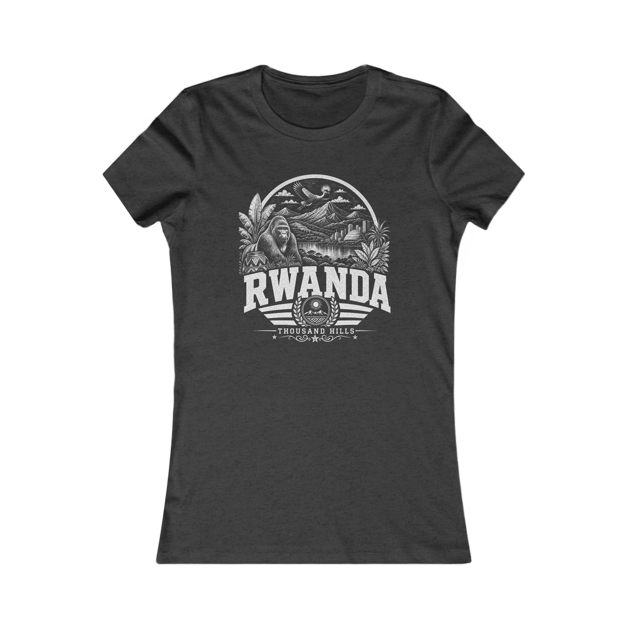 Camiseta Feminina Ruanda Mil Colinas