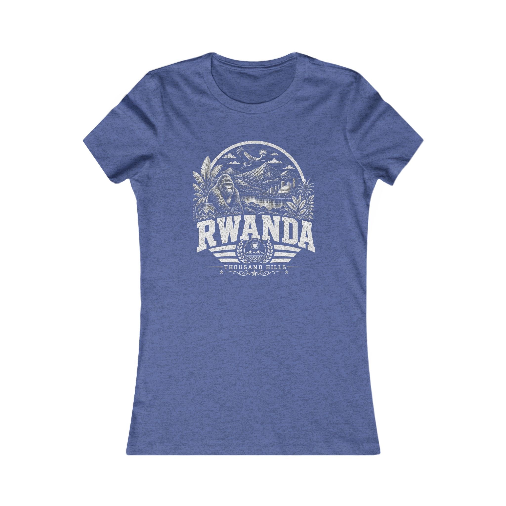 Camiseta Feminina Ruanda Mil Colinas