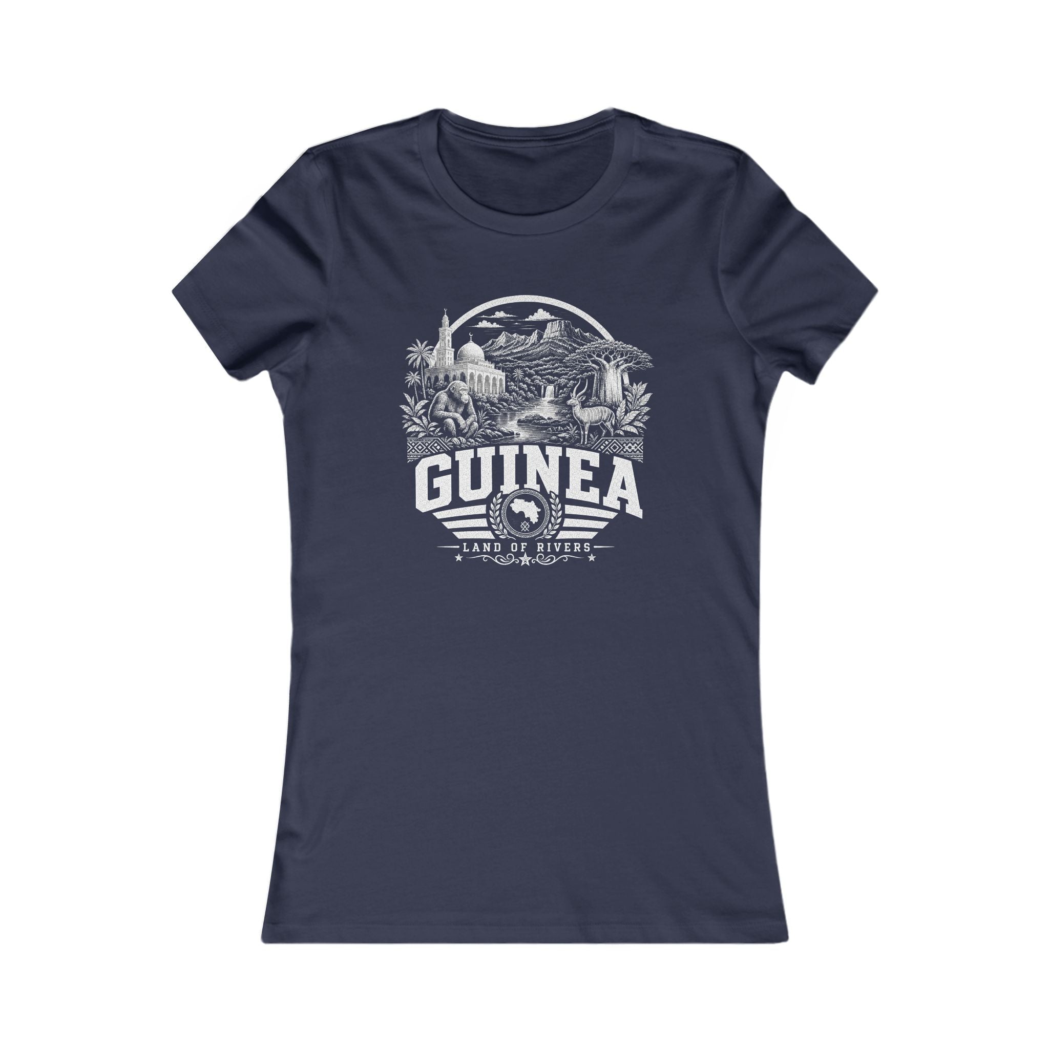 Camiseta Feminina Guiné Terra dos Rios
